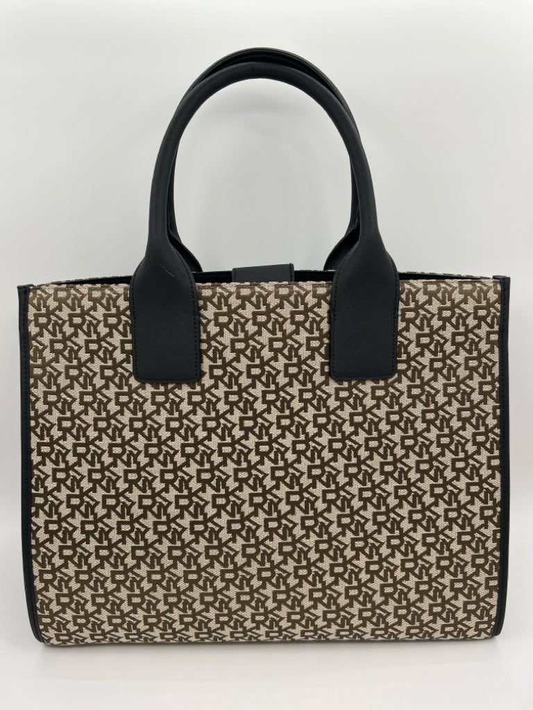 DKNY BROWN & BLACK Tote