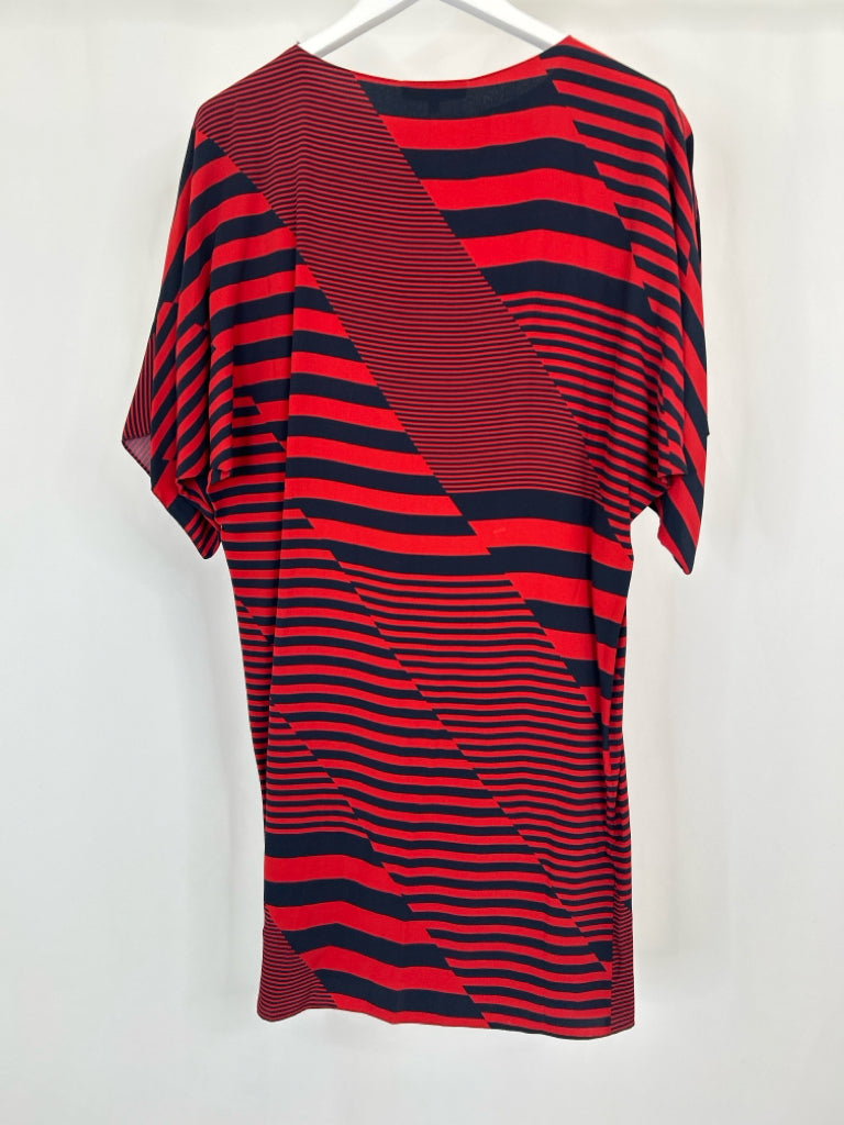 MICHAEL KORS NWT Women Size XS RED & NAVY Dress