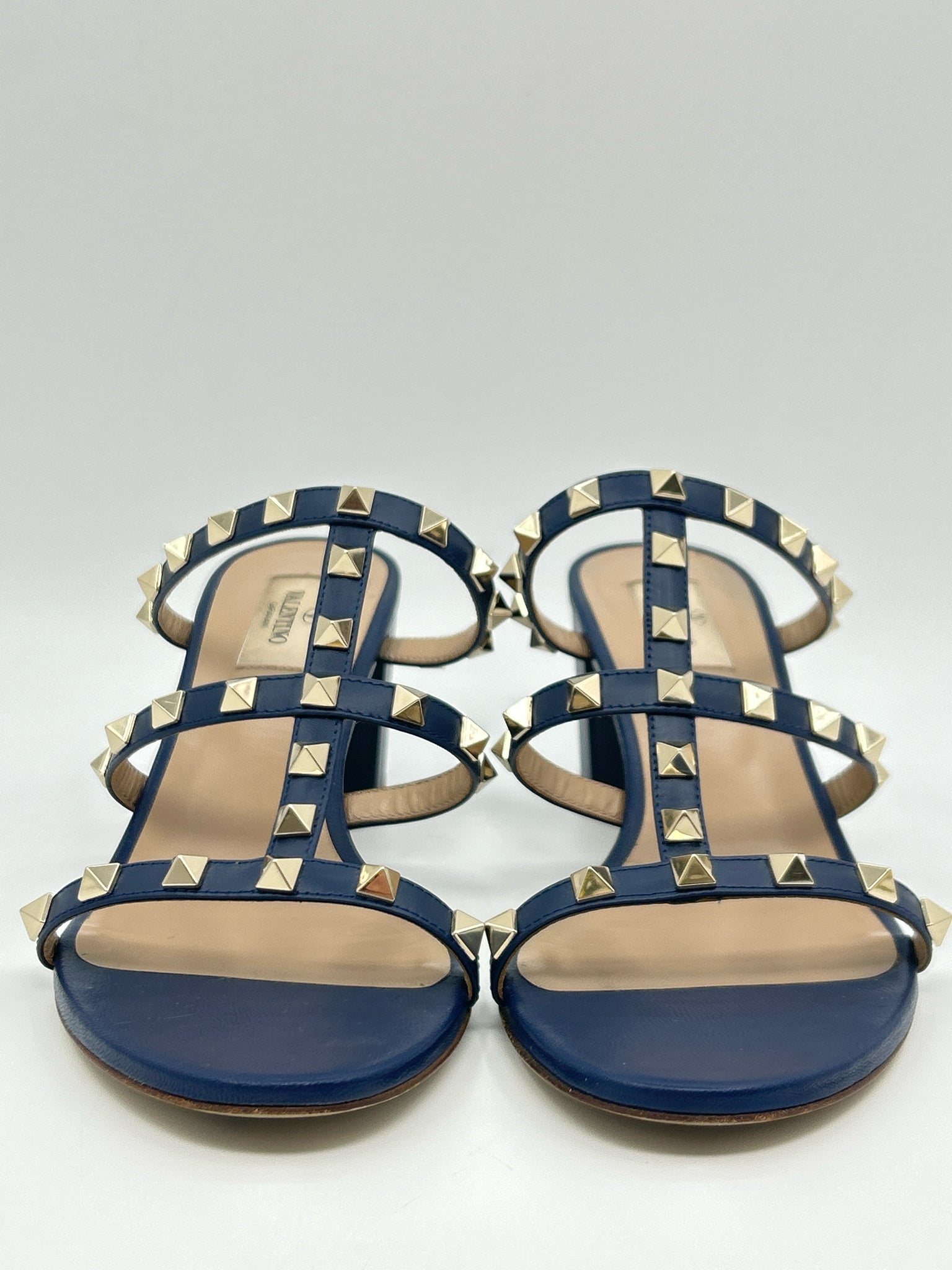 VALENTINO Size 39.5 Blue Women Sandal