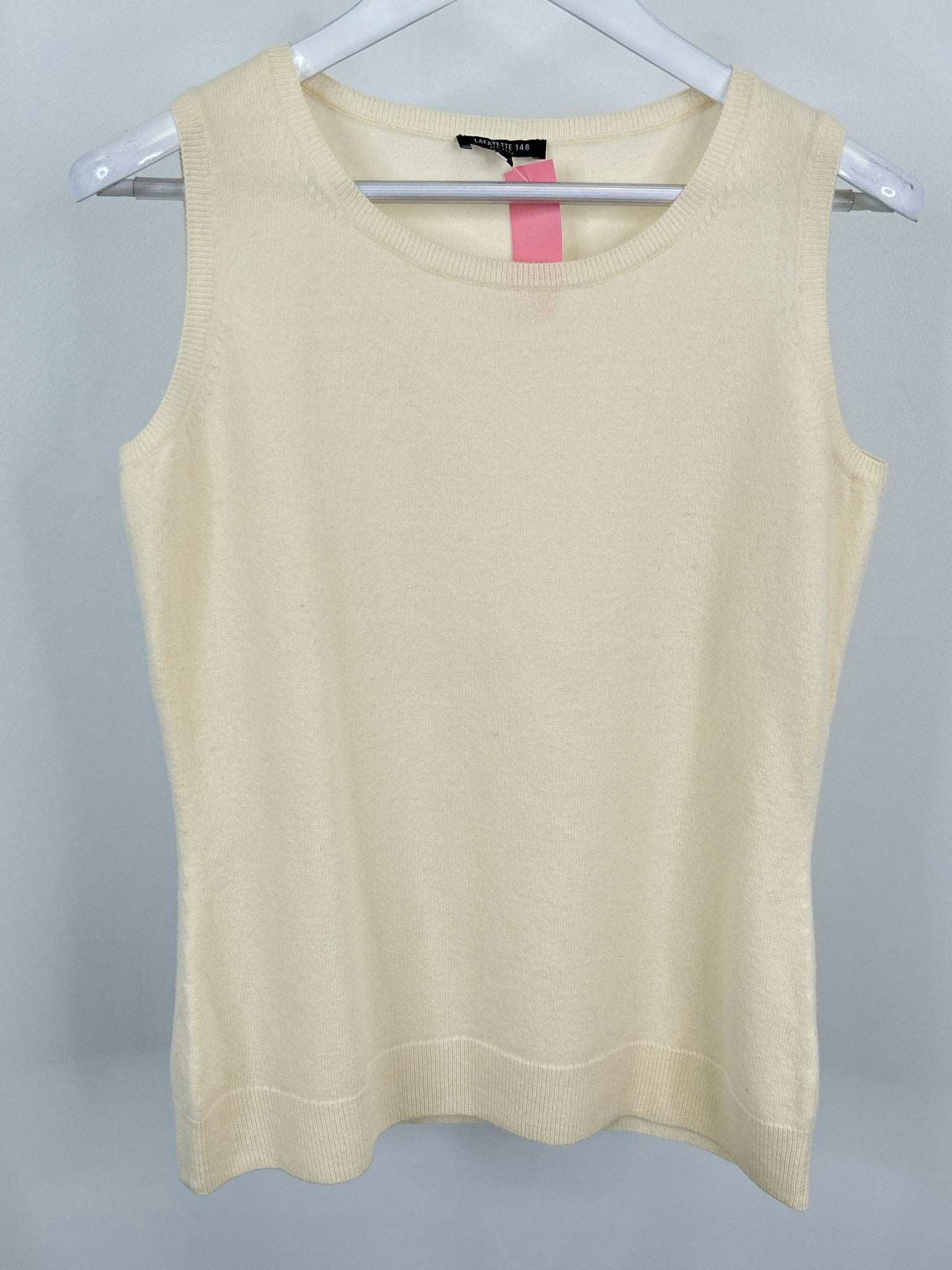 LAFAYETTE 148 Size M Cream Women Tank Top