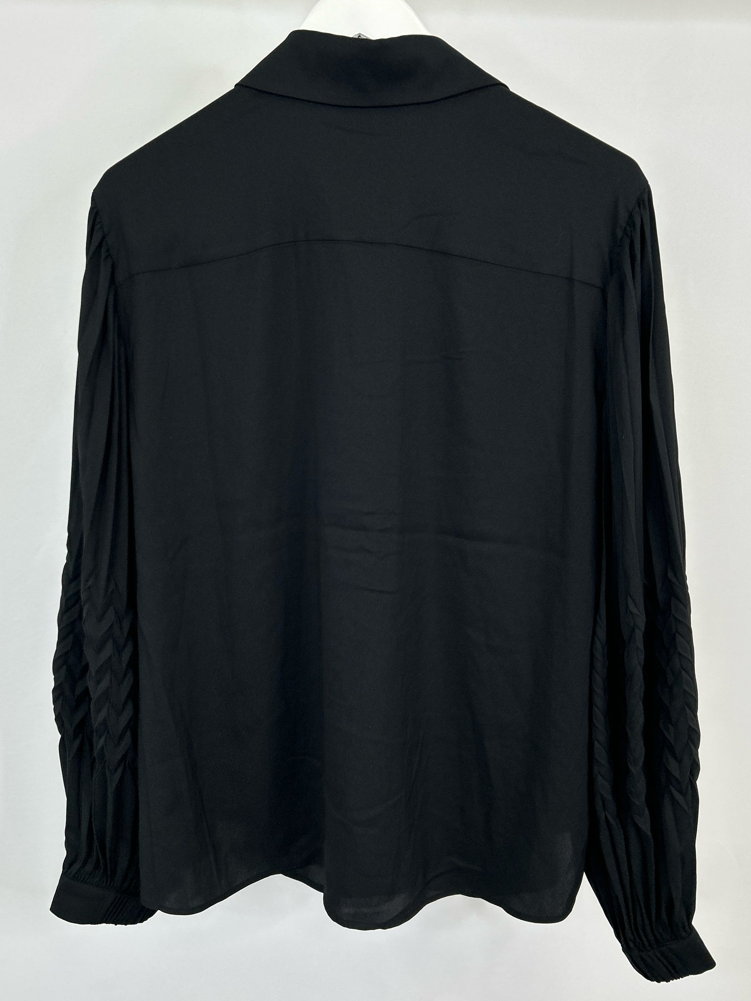 CHICO'S Size 18 Black Women Blouse