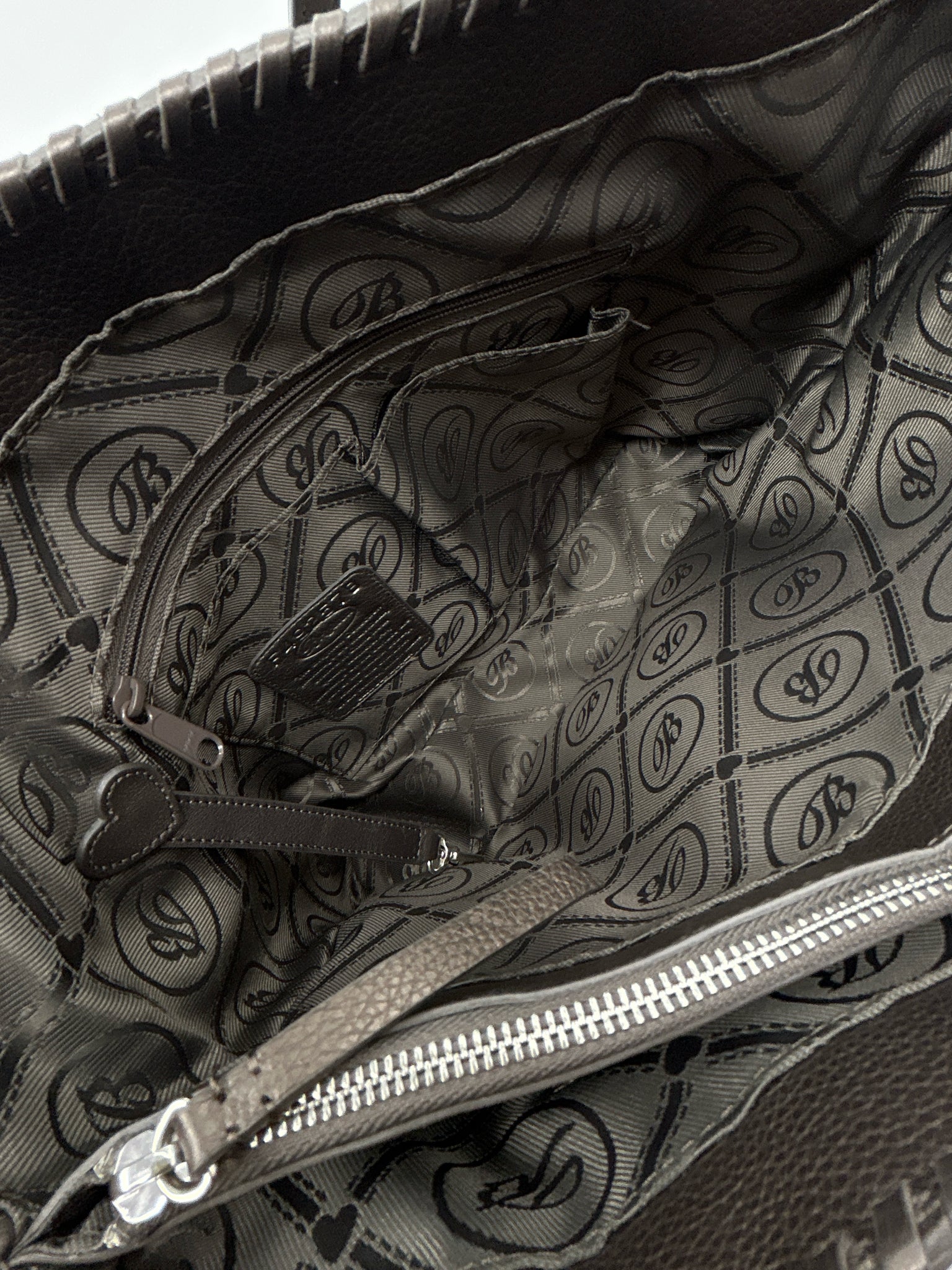 BRIGHTON Pewter Women Tote