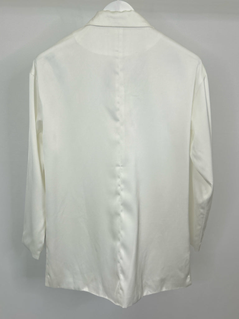 12TH TRIBE Women Size S White Blazer