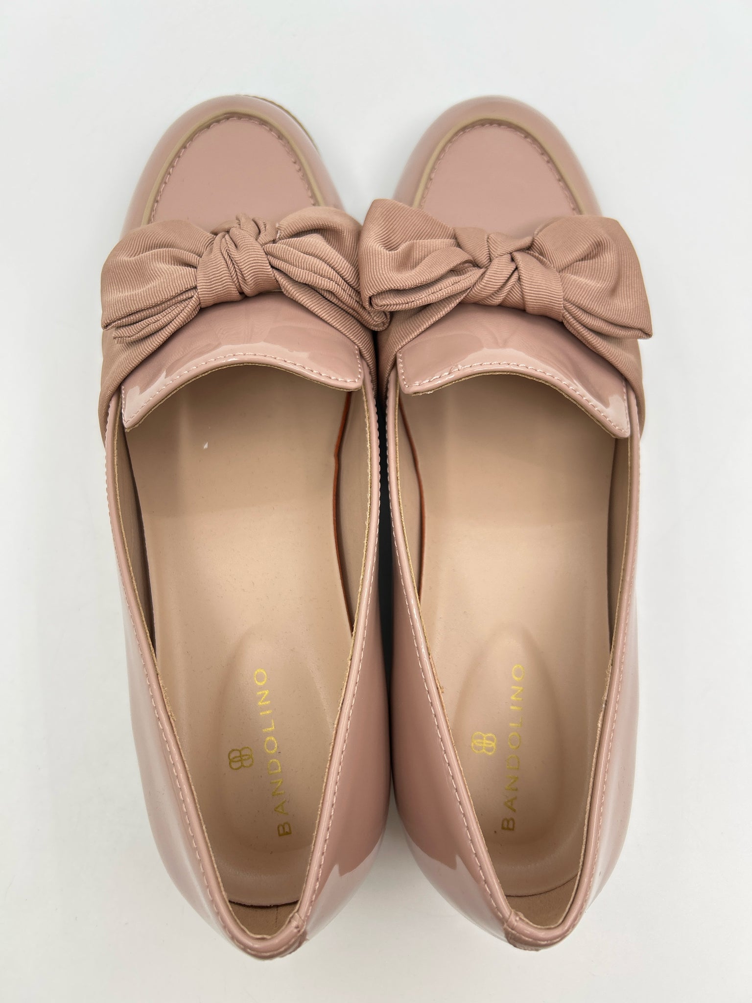 BANDOLINO Size 8M Blush Nude Women Loafer