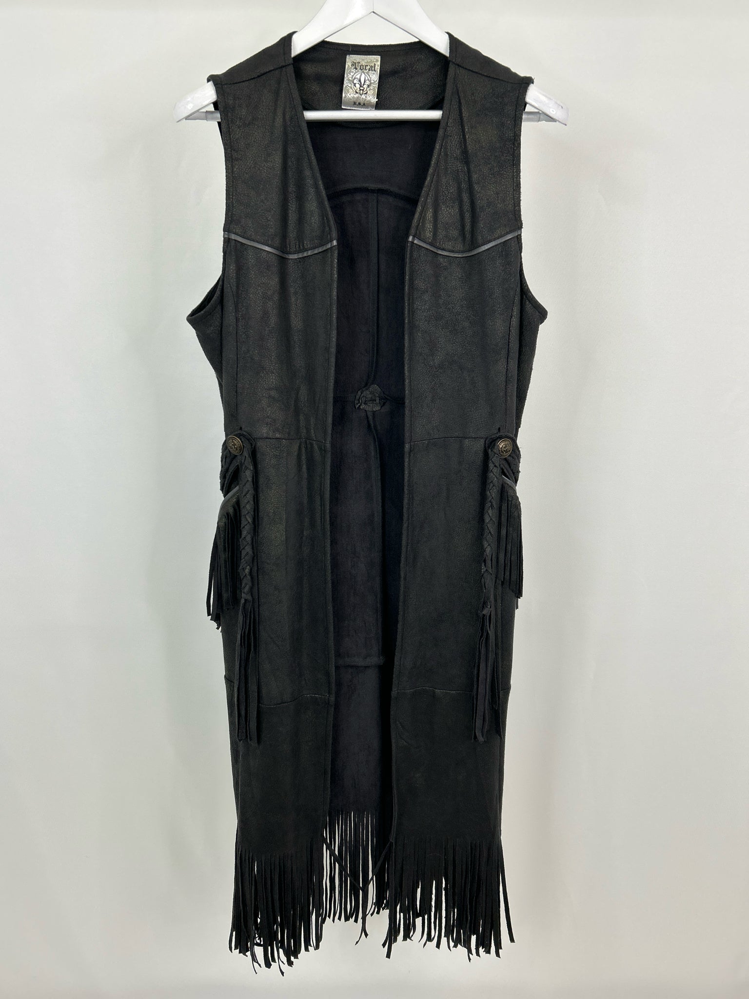 VOCAL Size XL Black Women Vest