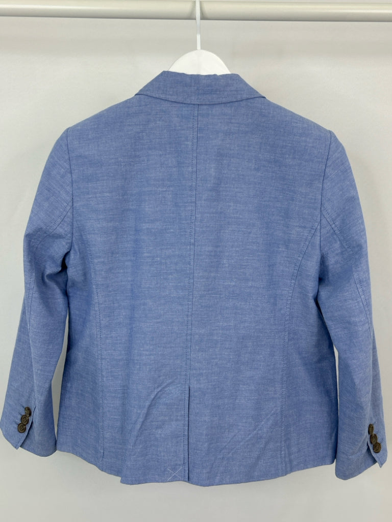 TALBOTS Size 12P Blue Blazer