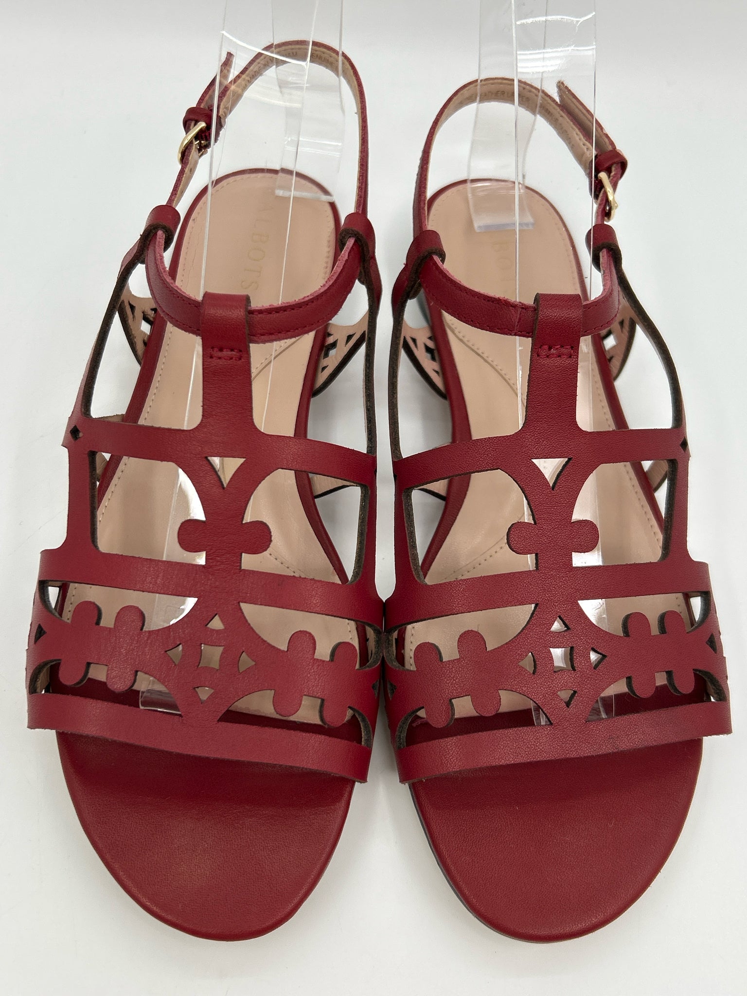 TALBOTS Size 8M DARK RED Women Sandal