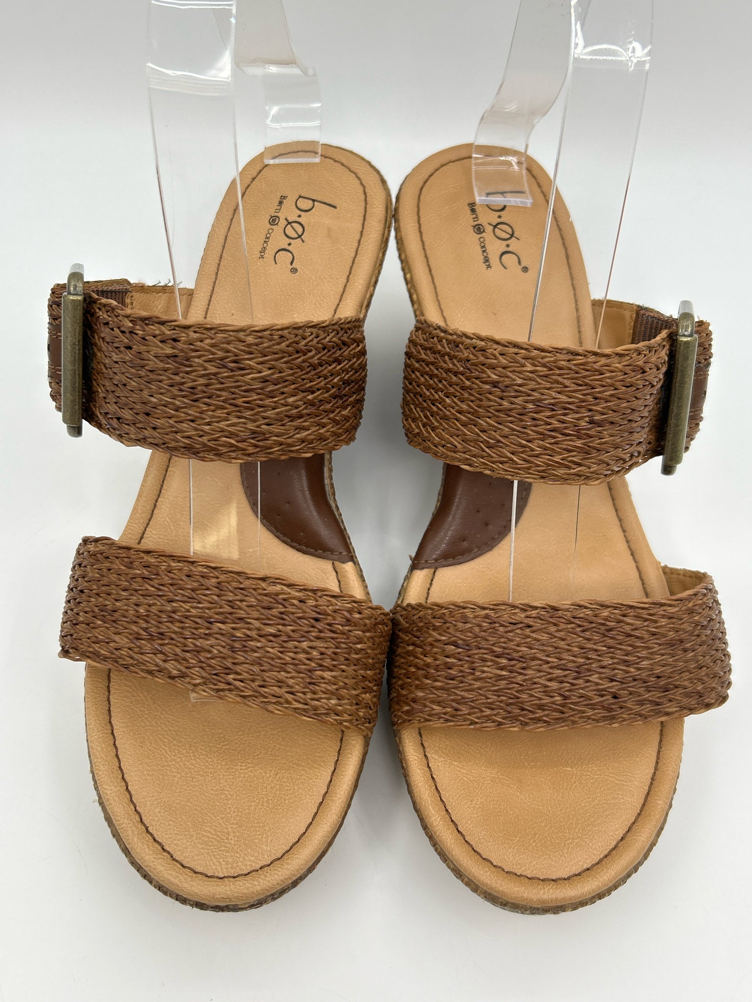 BORN CONCEPT Size 10M Brown Women Sandal
