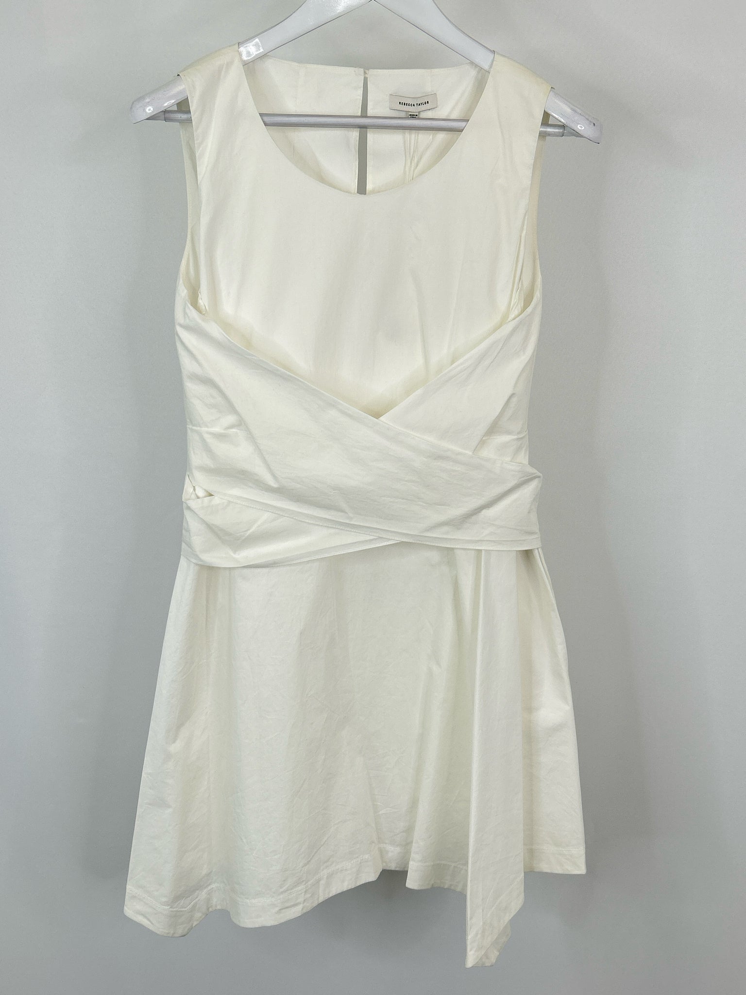 REBECCA TAYLOR Size 8 White Women Romper