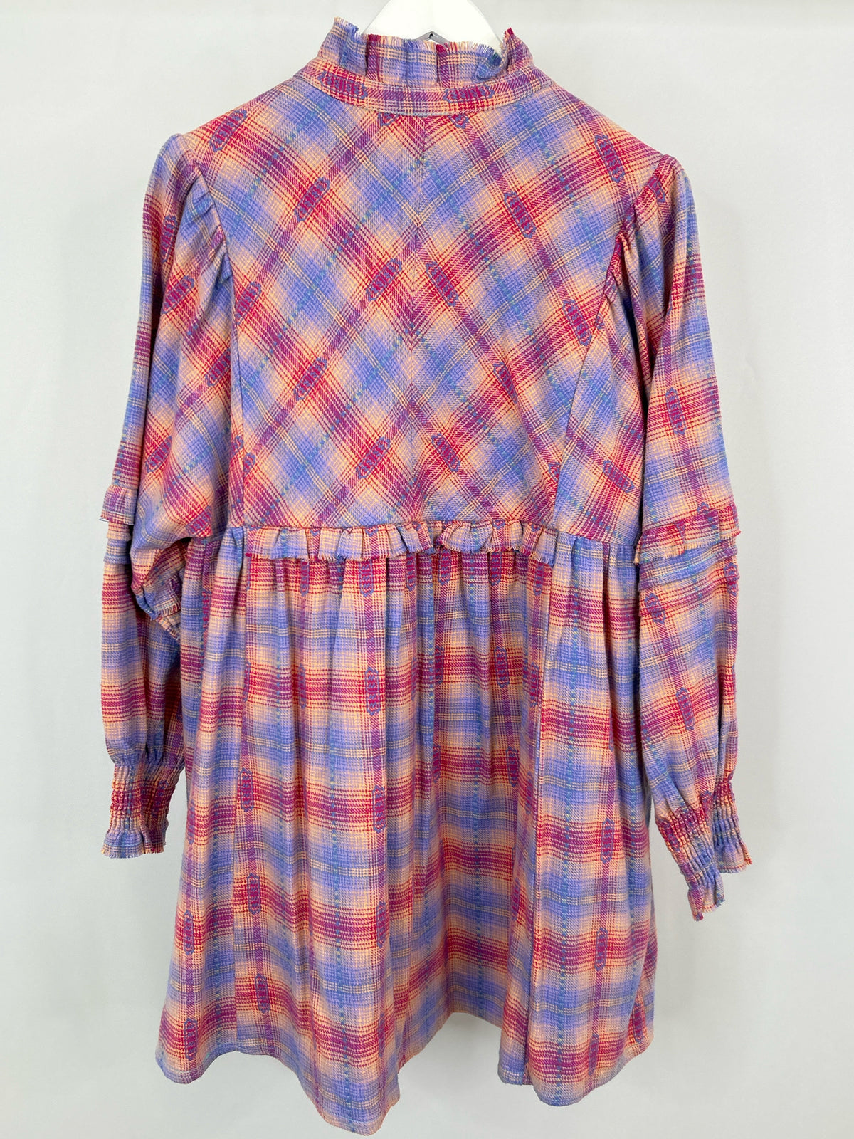 FREE PEOPLE Size M PINK & BLUE Women Dress