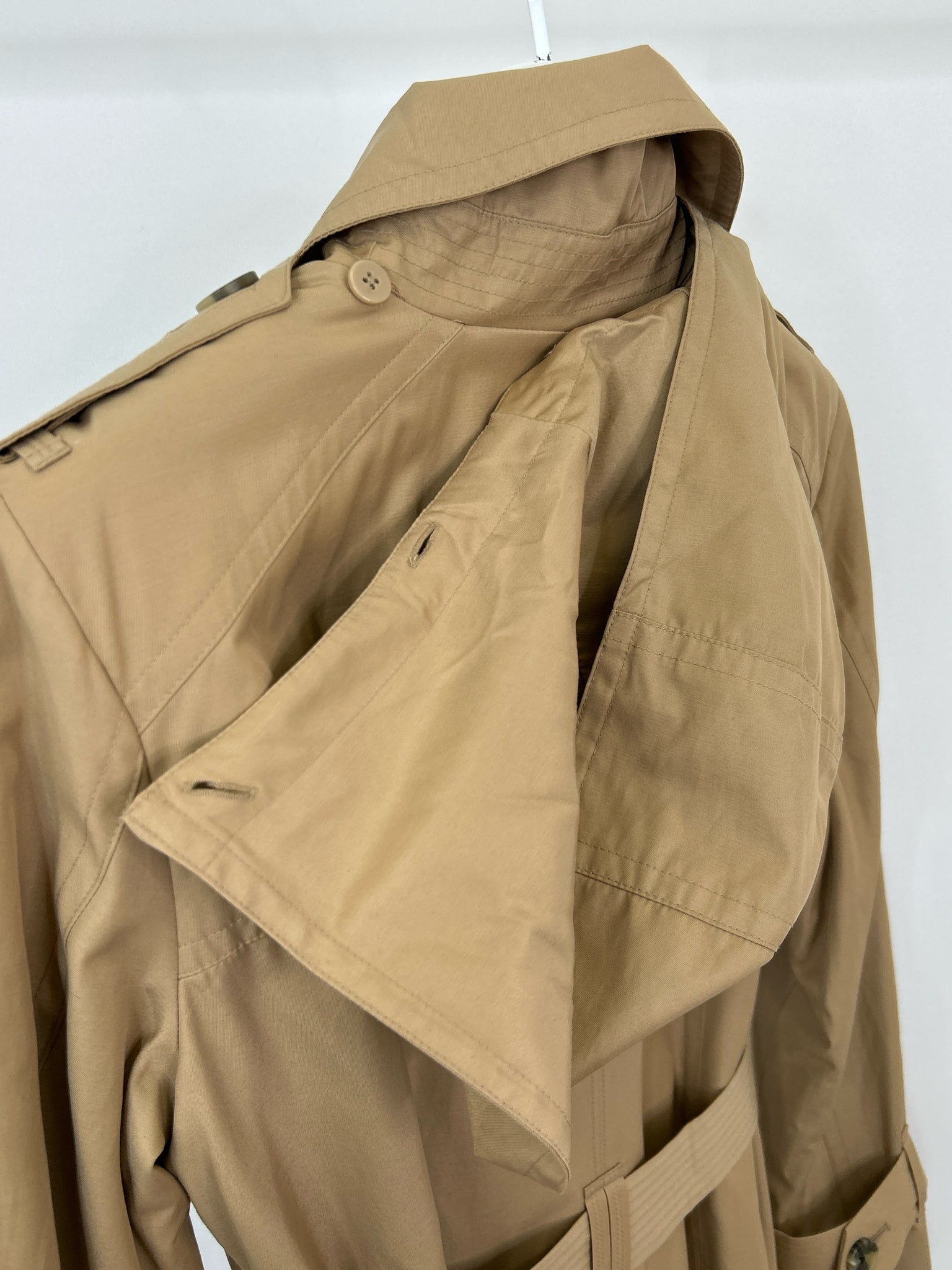 London Fog Size L KHAKI Women Coat