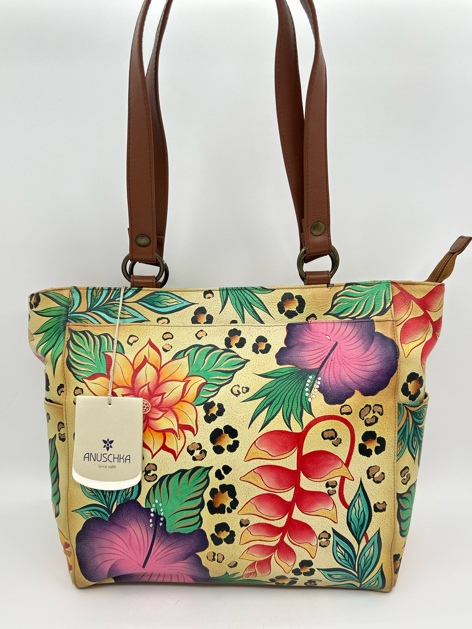ANUSCHKA NWT Print Women Tote NWT