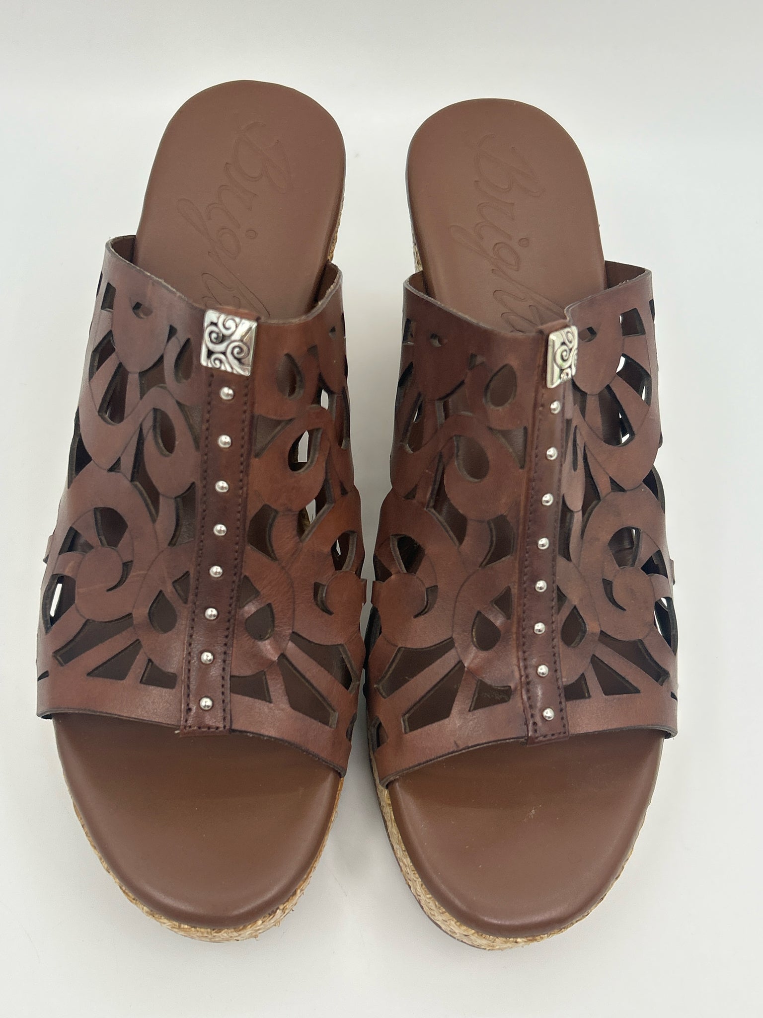 BRIGHTON Size 9M Brown Women Sandal