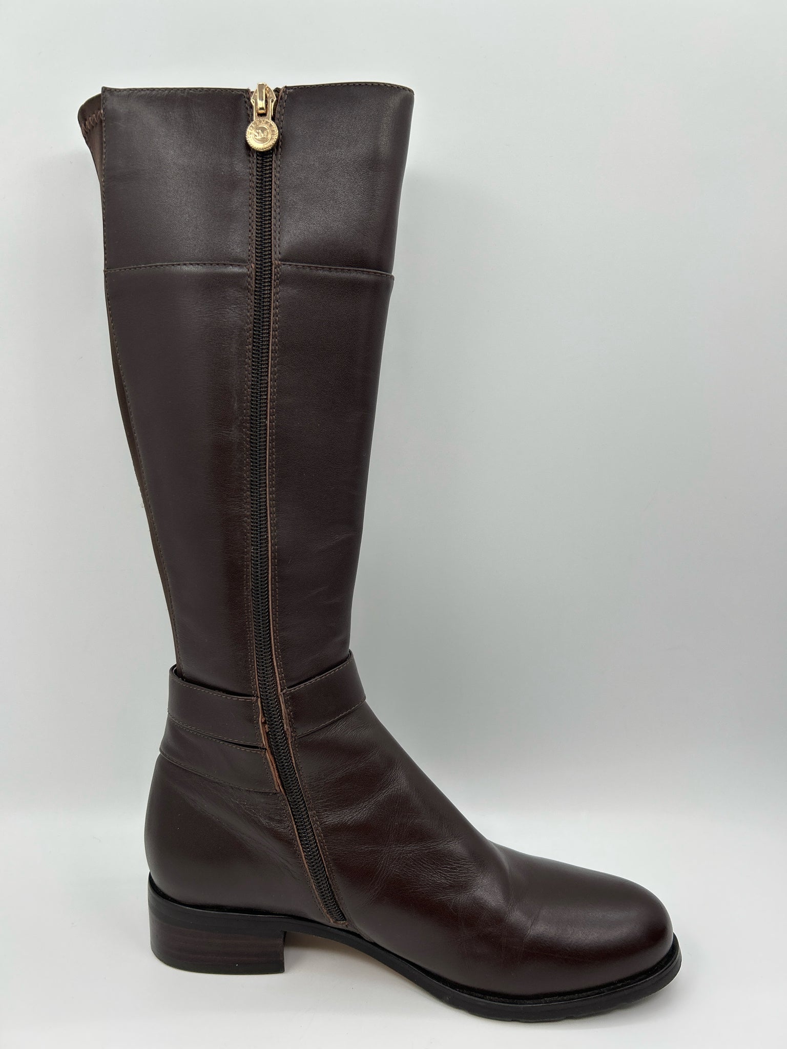 SOLEMANI Size 8M Brown Women Boots