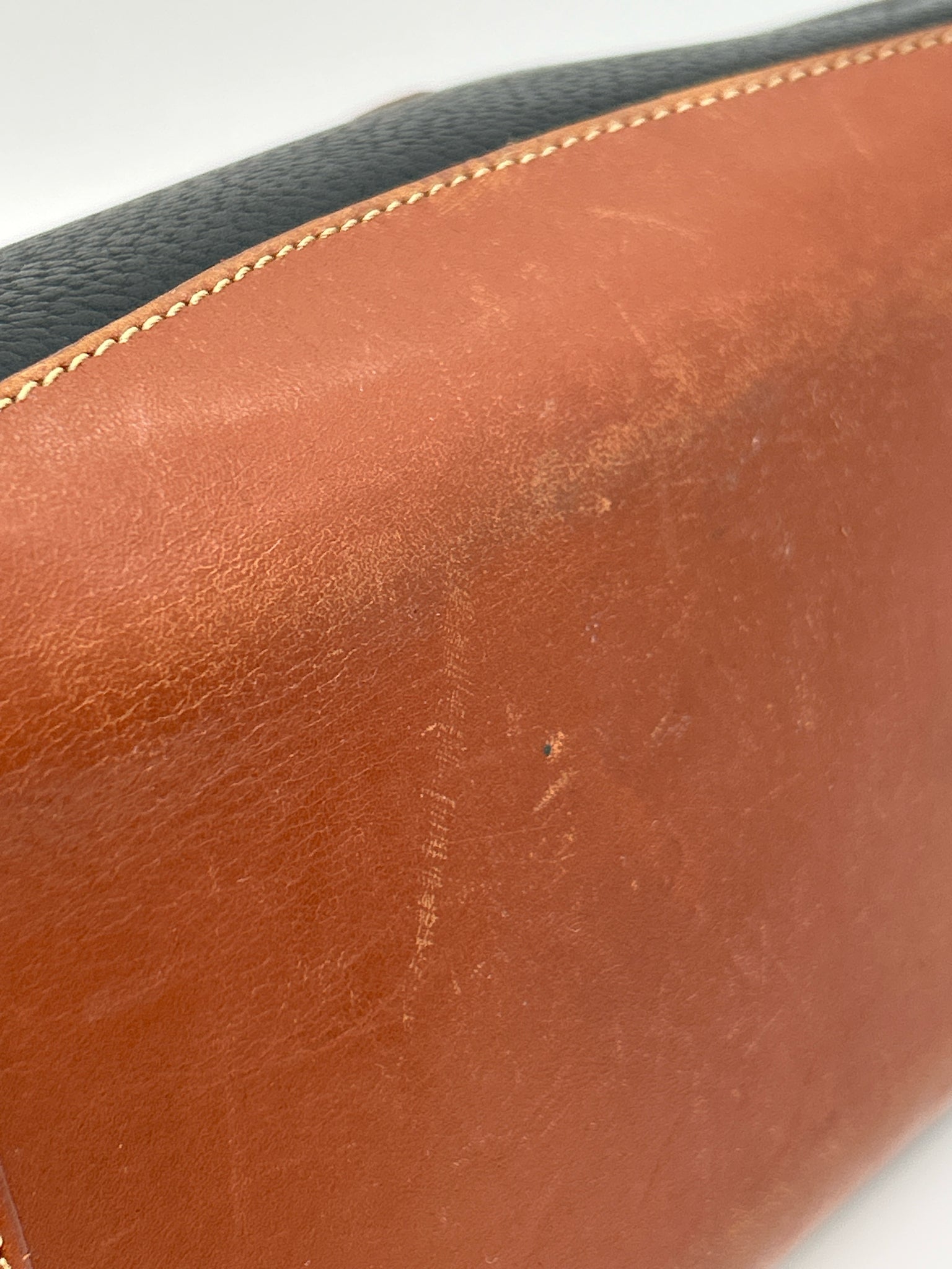COACH Vintage Black and  Tan Women Purse