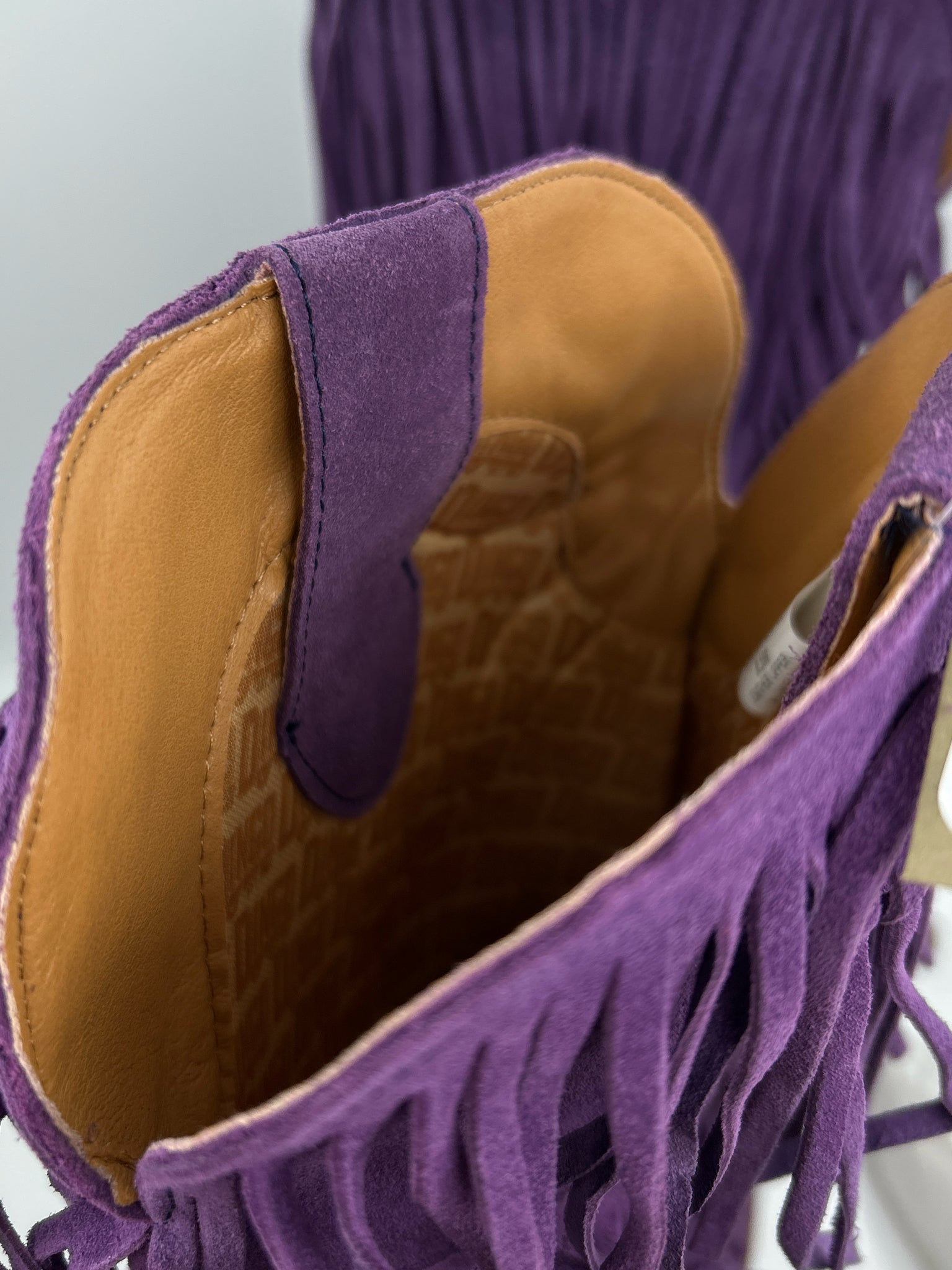 DINGO Size 8.5M Purple Women Boots