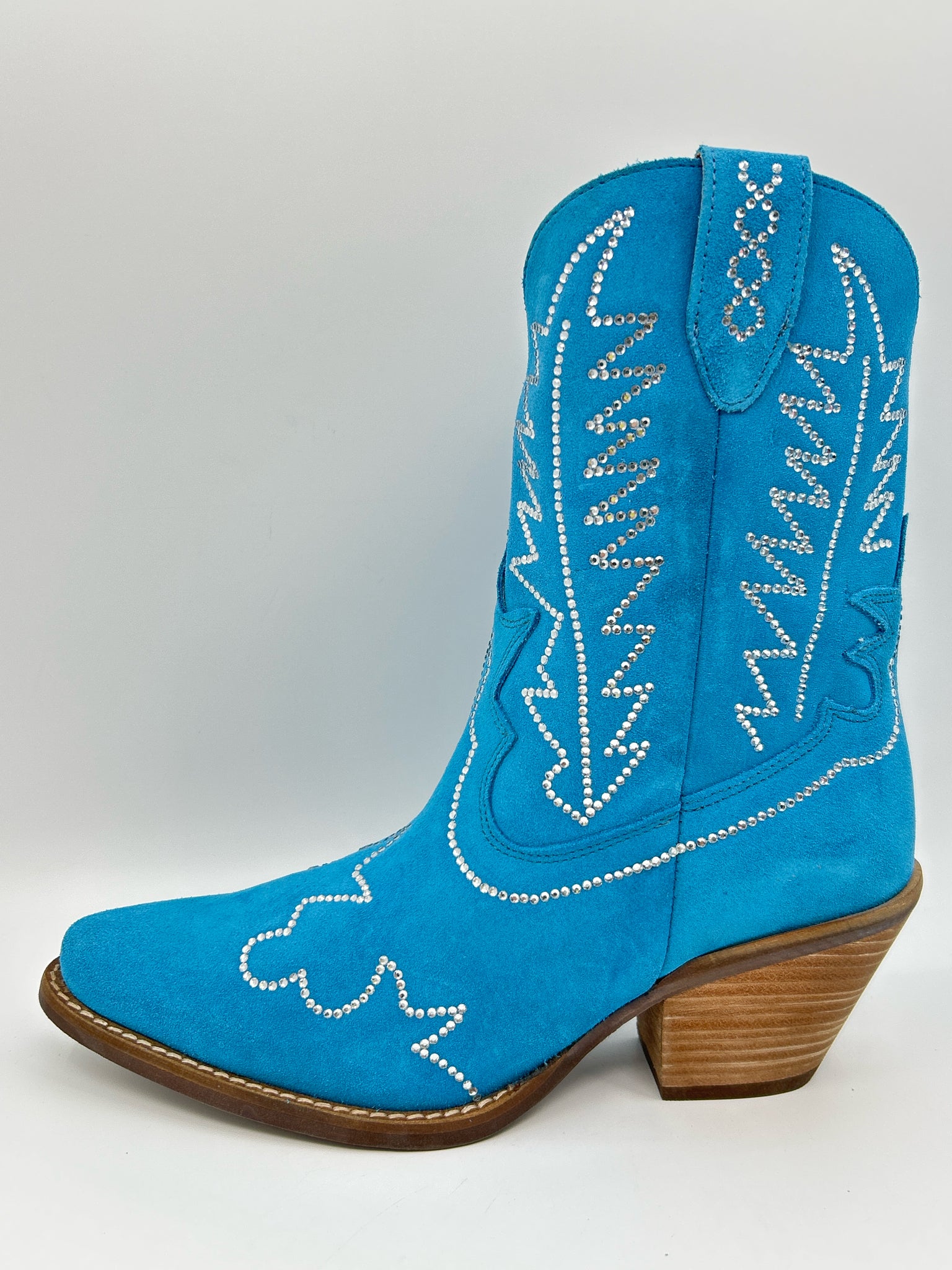 DINGO Size 8.5M Blue Women Boots