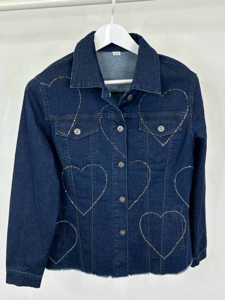 ETHYL Women Size S/M BLUE DENIM Jacket