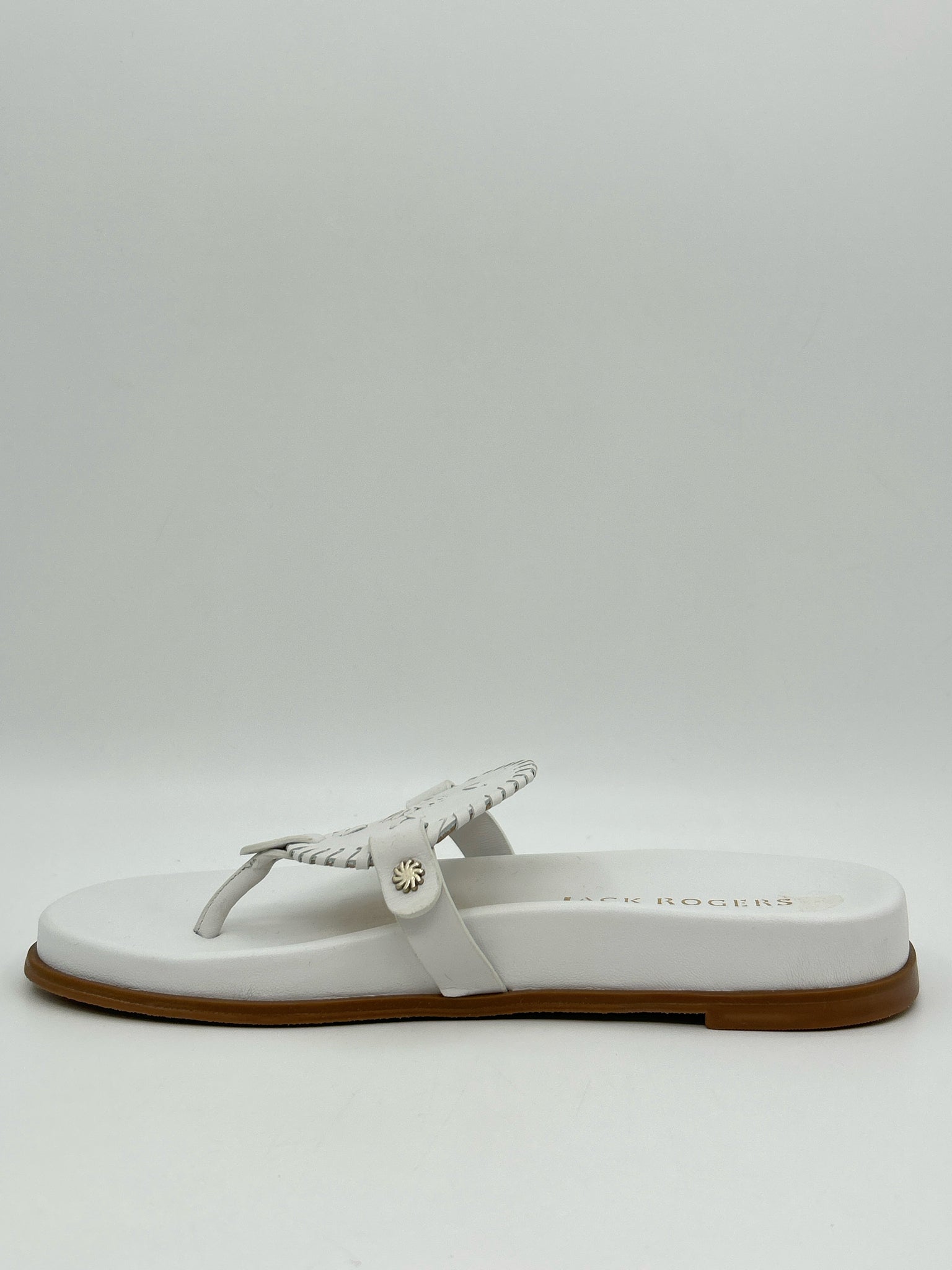 JACK ROGERS Size 8.5M White Women Sandal