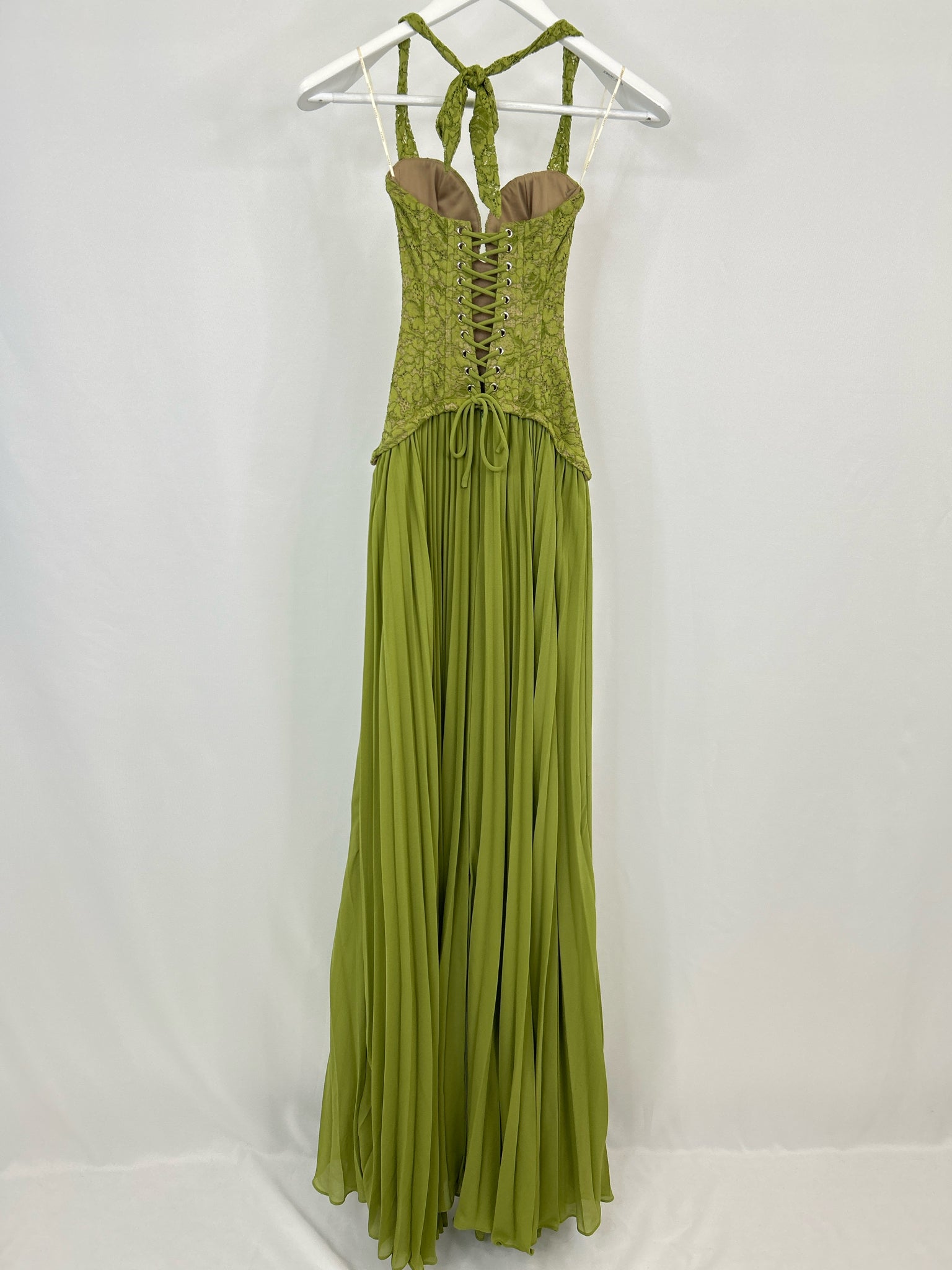 FENITY Size XS Green Women Dress