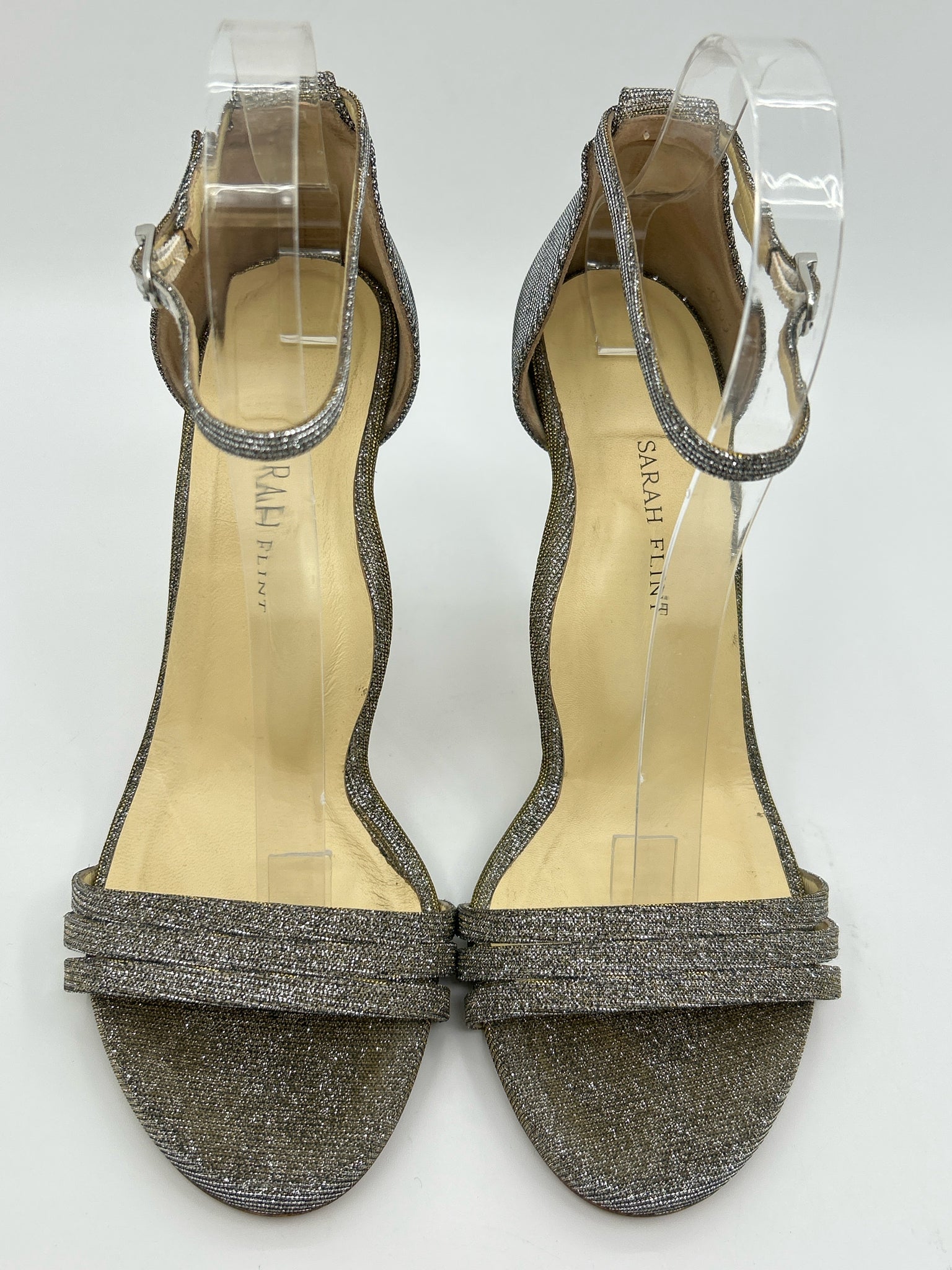 Sarah Flint Size 39.5 METALLIC Women Sandal