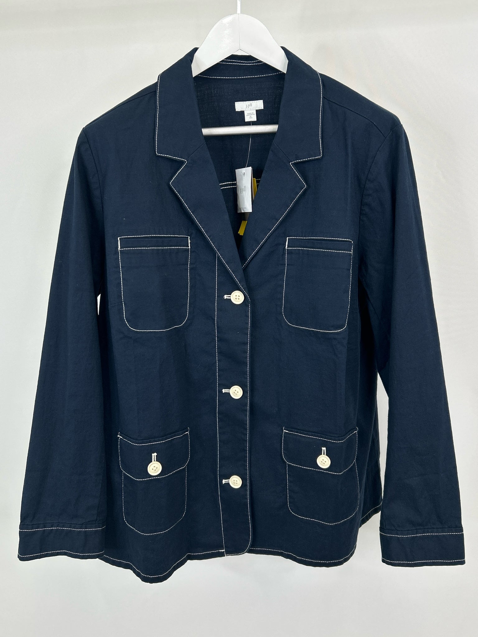 J JILL Size XLT Navy Women Jacket NWT