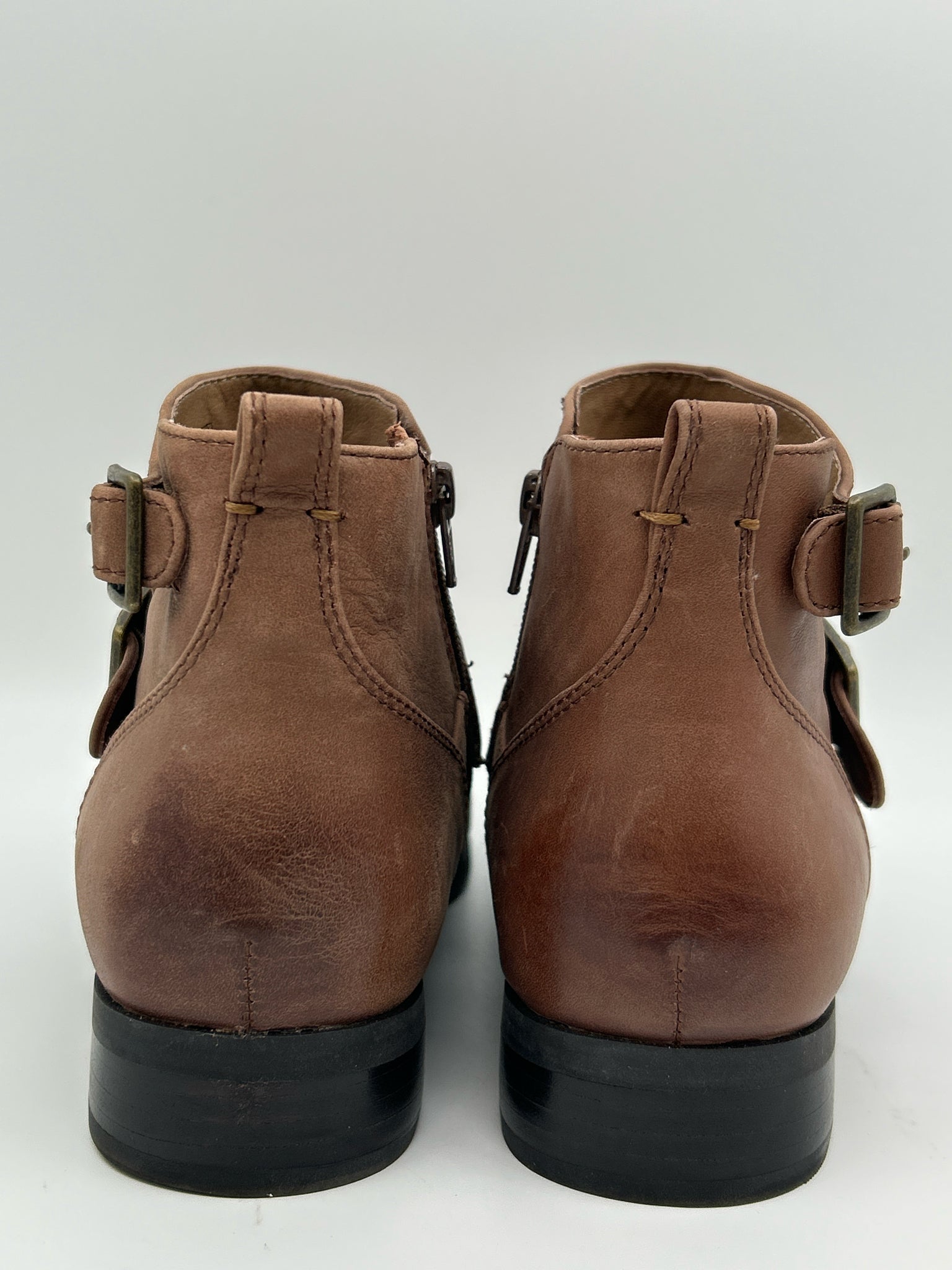VIONIC Size 11 Brown Women Booties