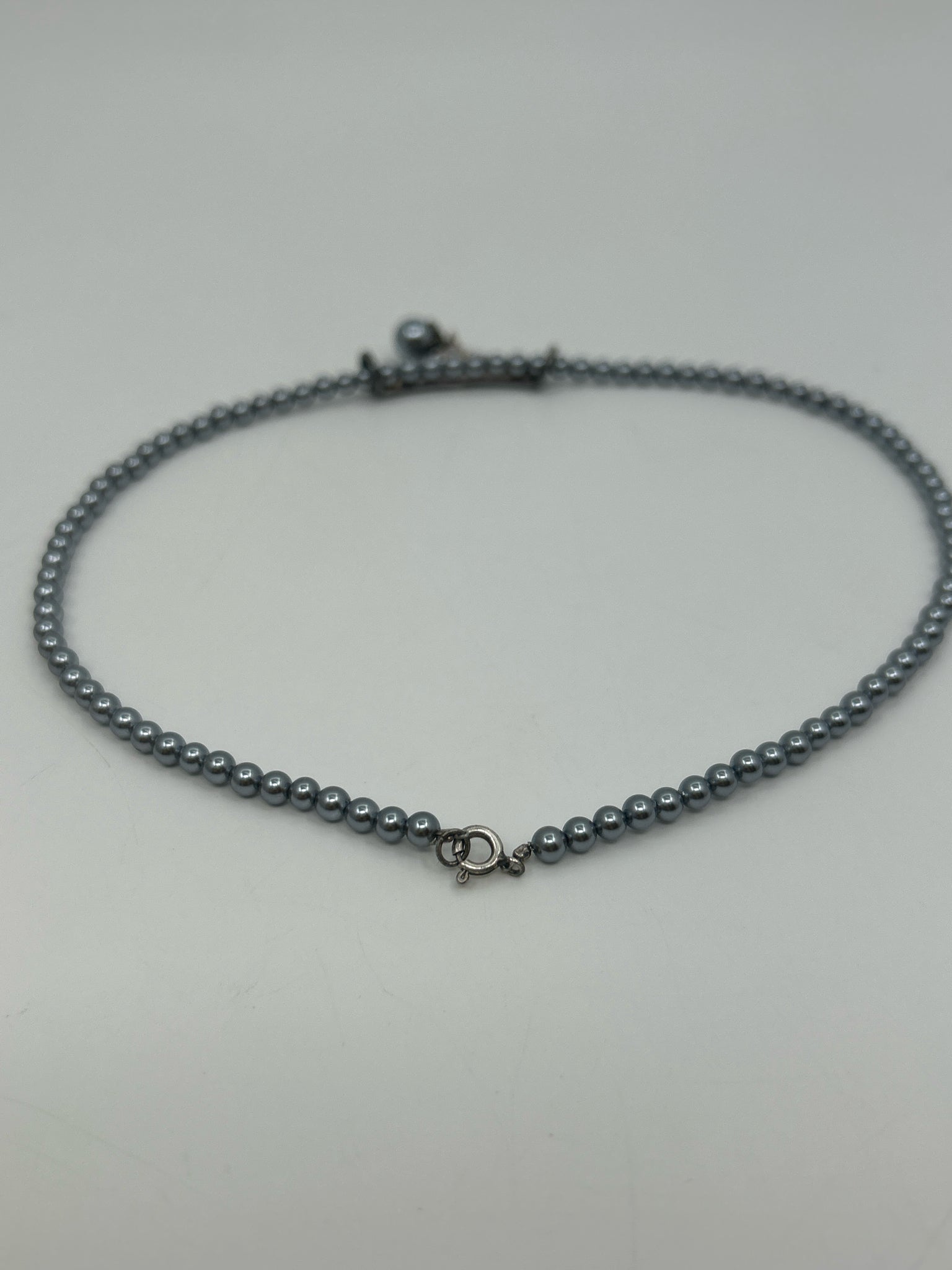 NO BRAND Blue Grey Necklace