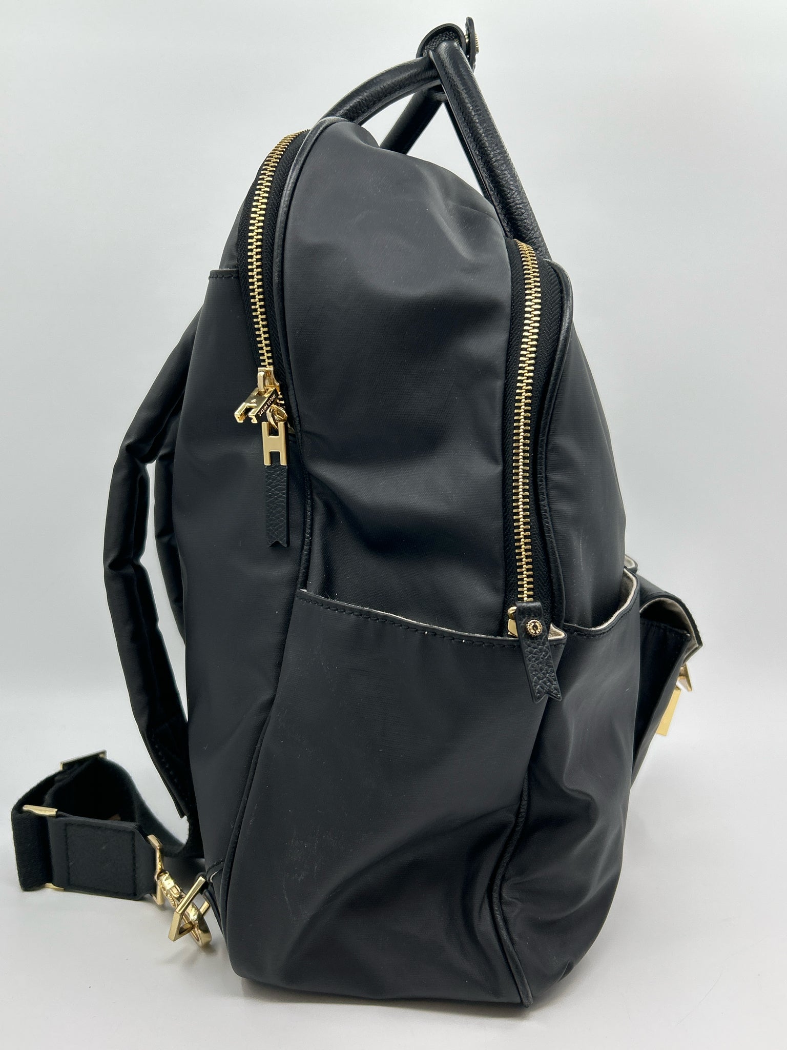 India Hicks Black Women Backpack