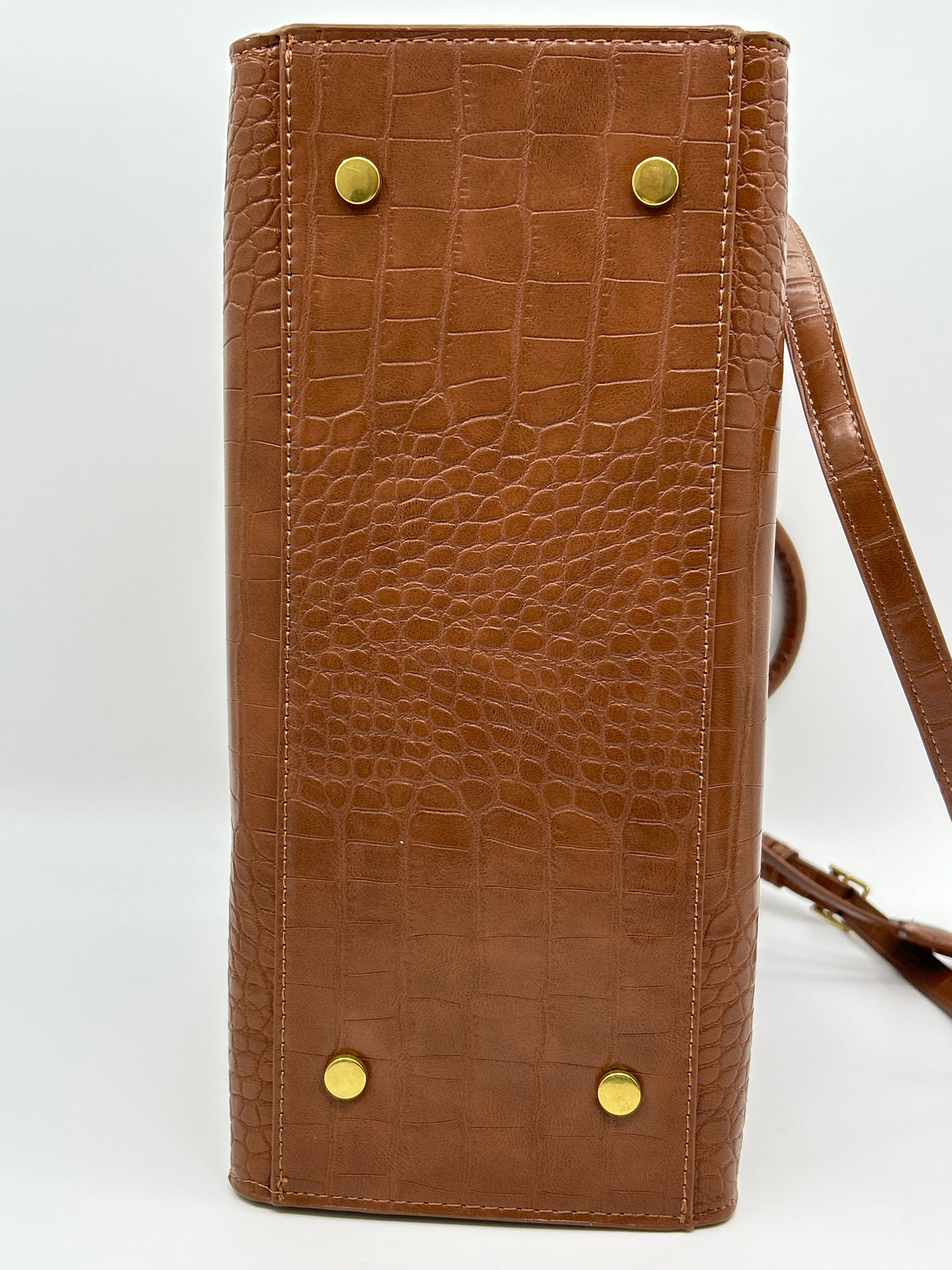 MNG Brown Women Tote
