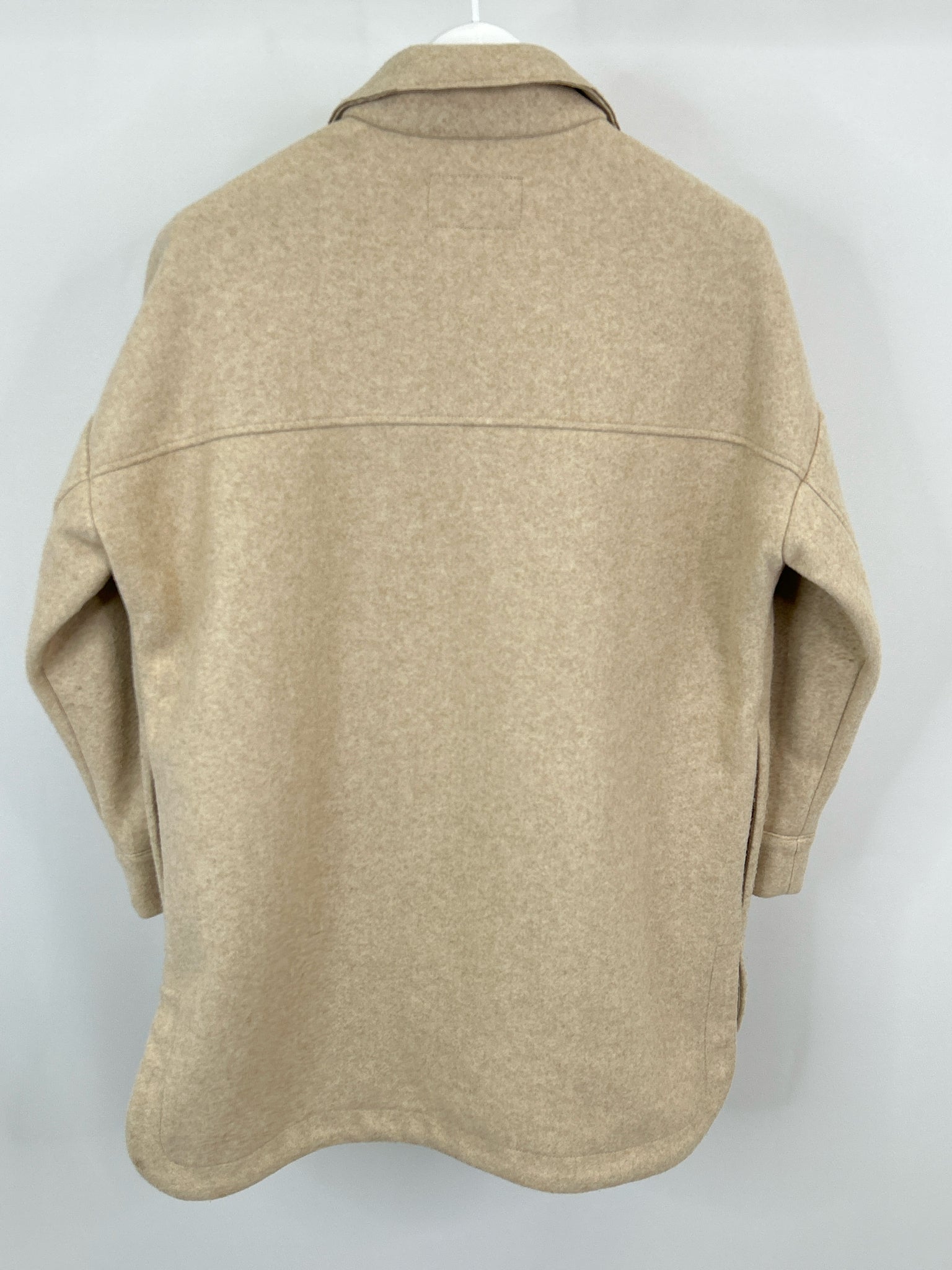 BANANA REPUBLIC Size MP Oatmeal Women Coat
