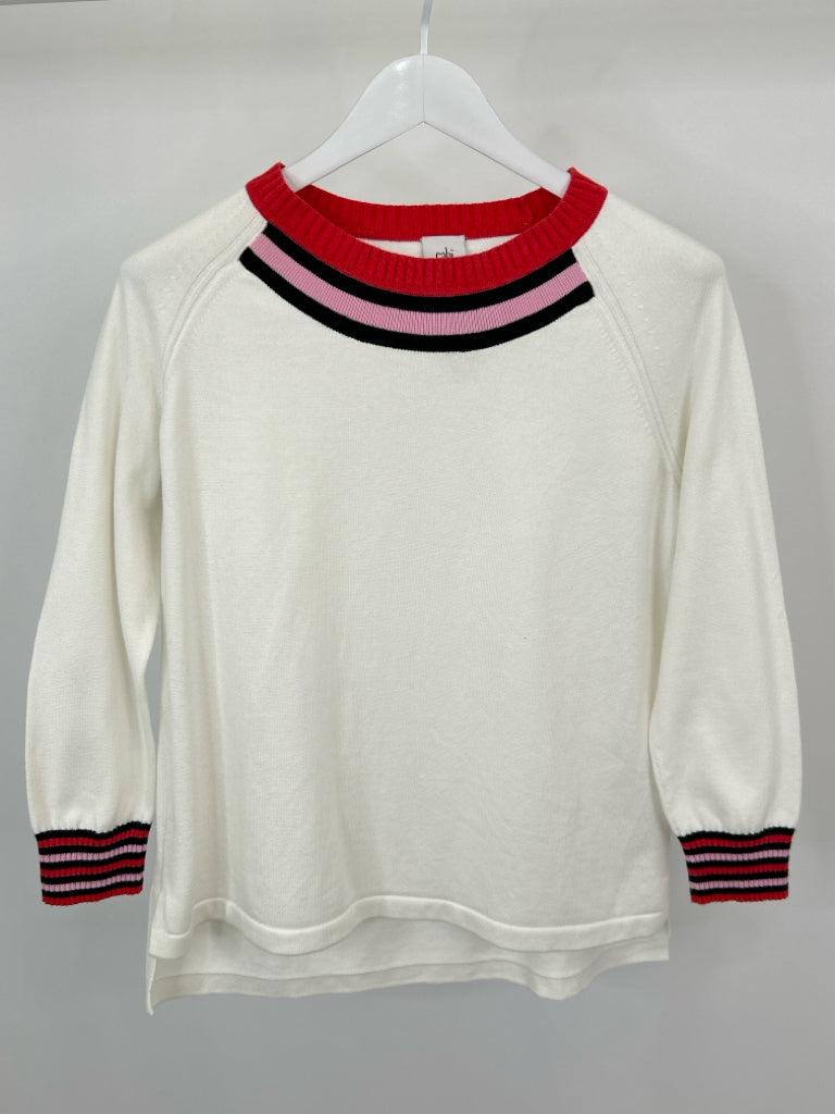 CABI Size S White Women's Sweatshirt