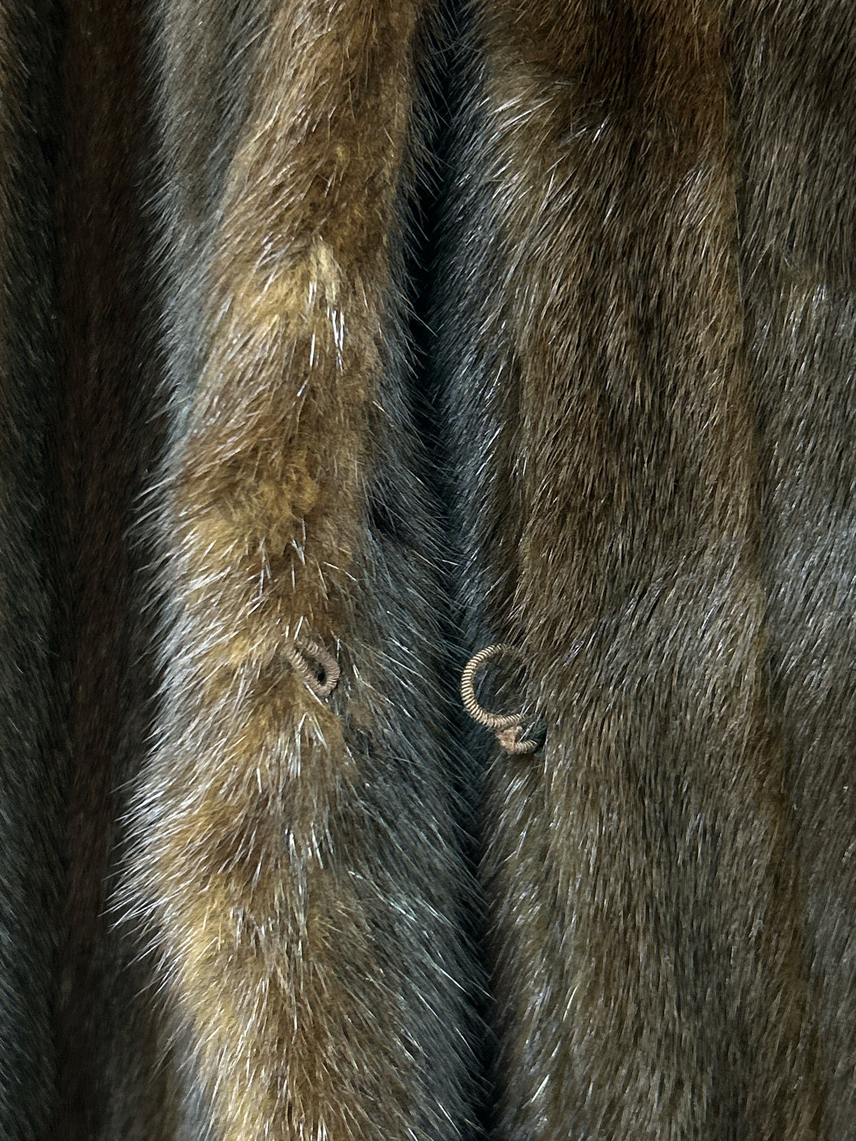 SAGA FURS Size 12 DARK BROWN Women Coat