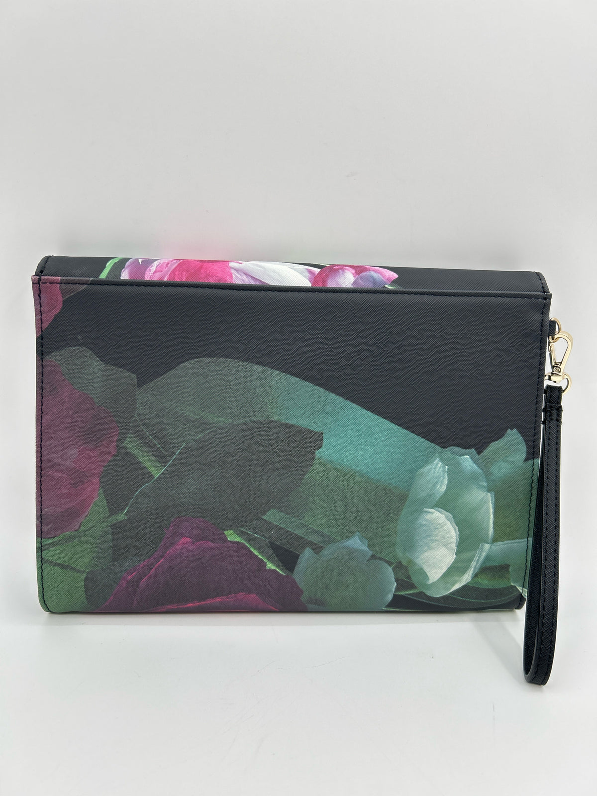 TED BAKER Black Floral Women Clutch