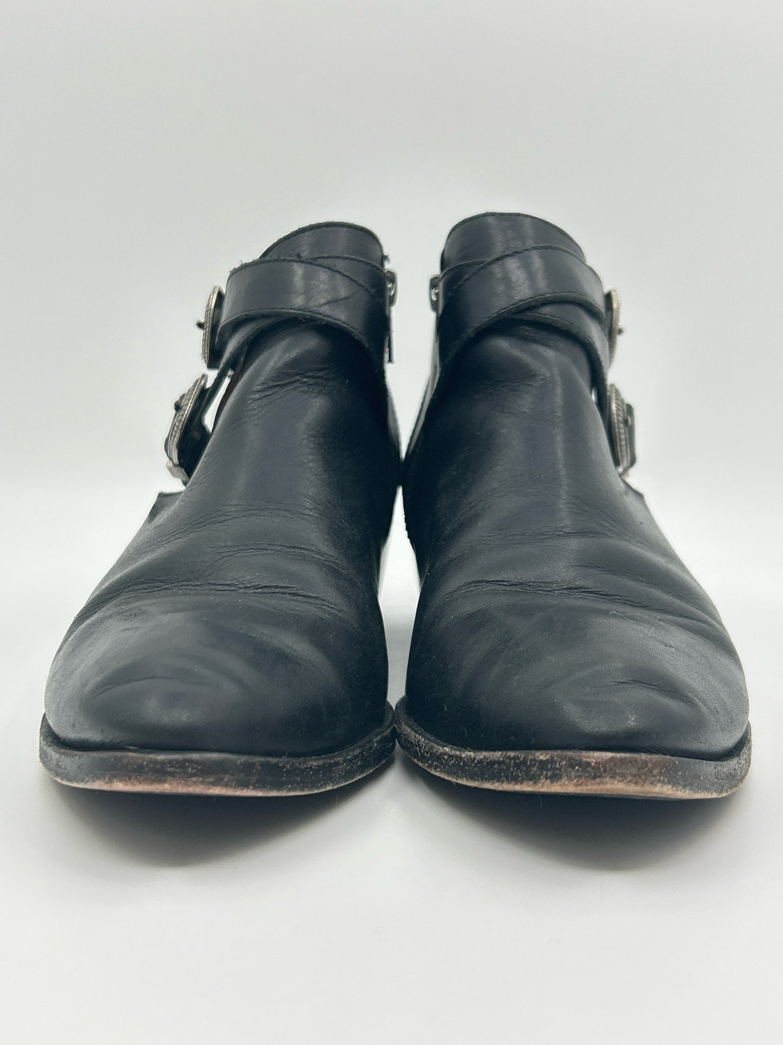 FRYE Size 9.5M Black Women Booties