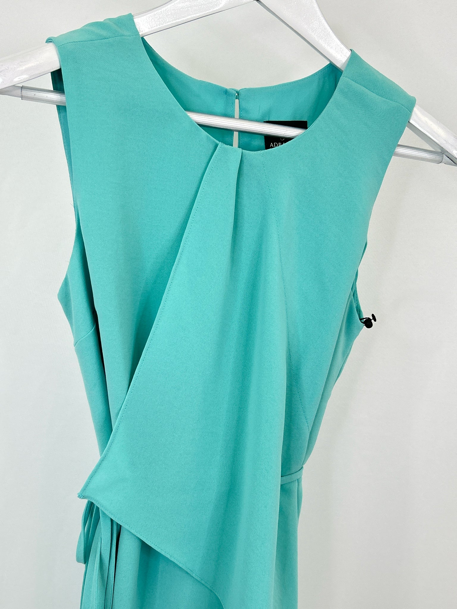 ADRIANNA PAPELL Size 6 Blue Women Dress