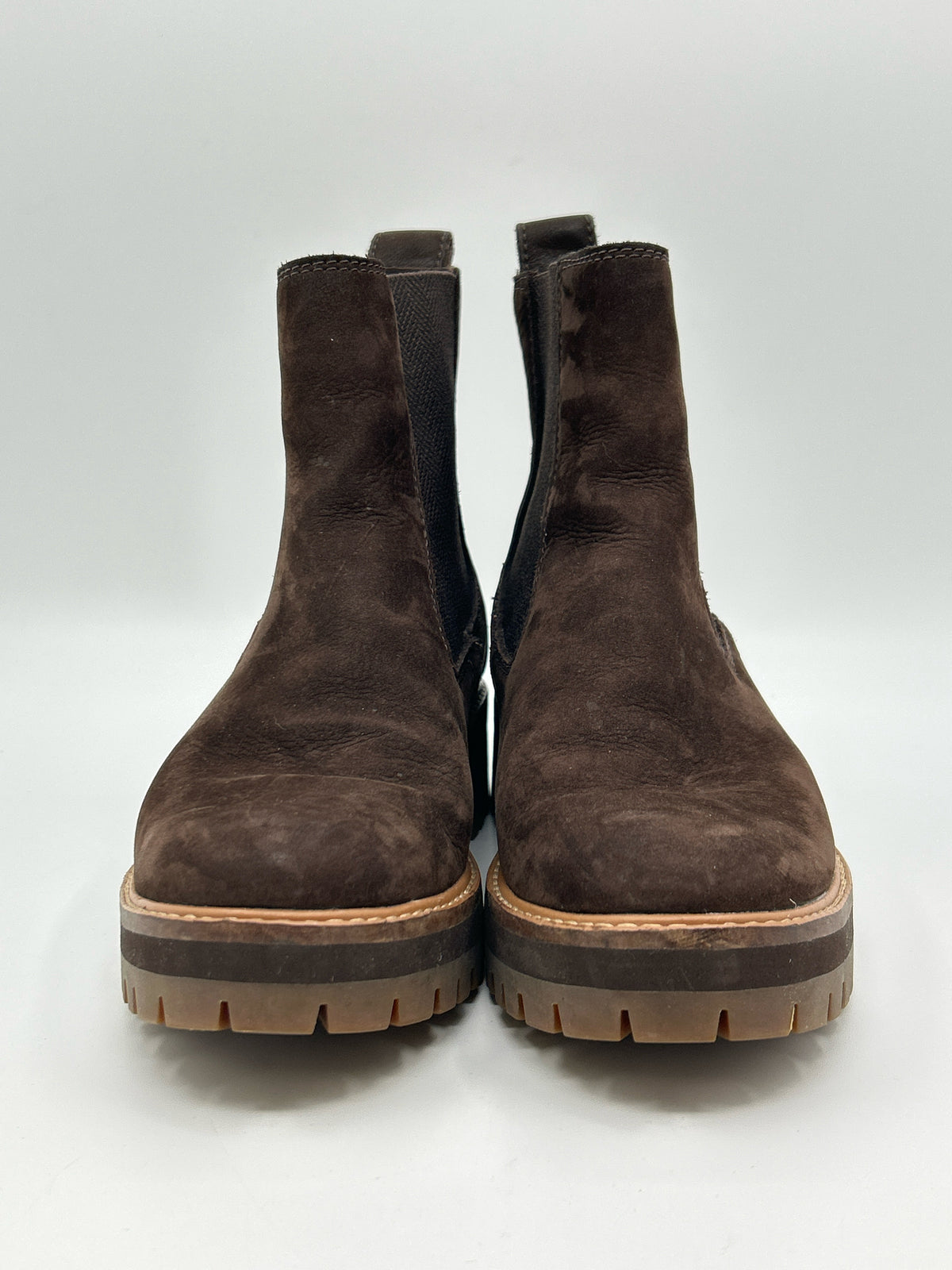 TIMBERLAND Size 8M DARK BROWN Women Booties