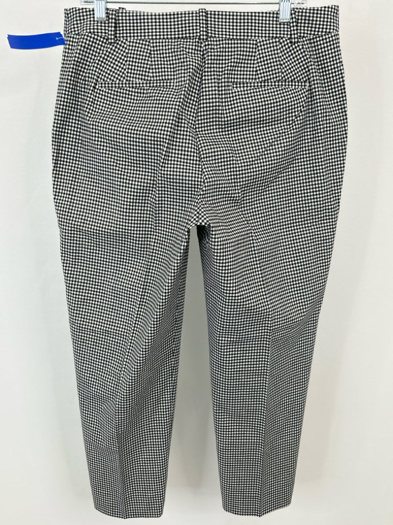 TALBOTS Size 12 Black and White Women's Pants