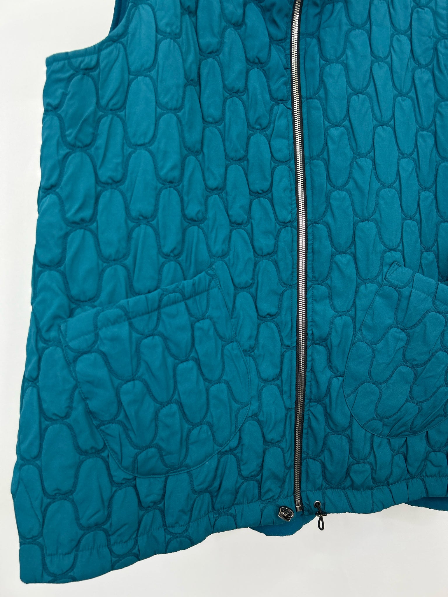 OLIVIA BY HABITAT CLOTHES Size S Teal Women Vest