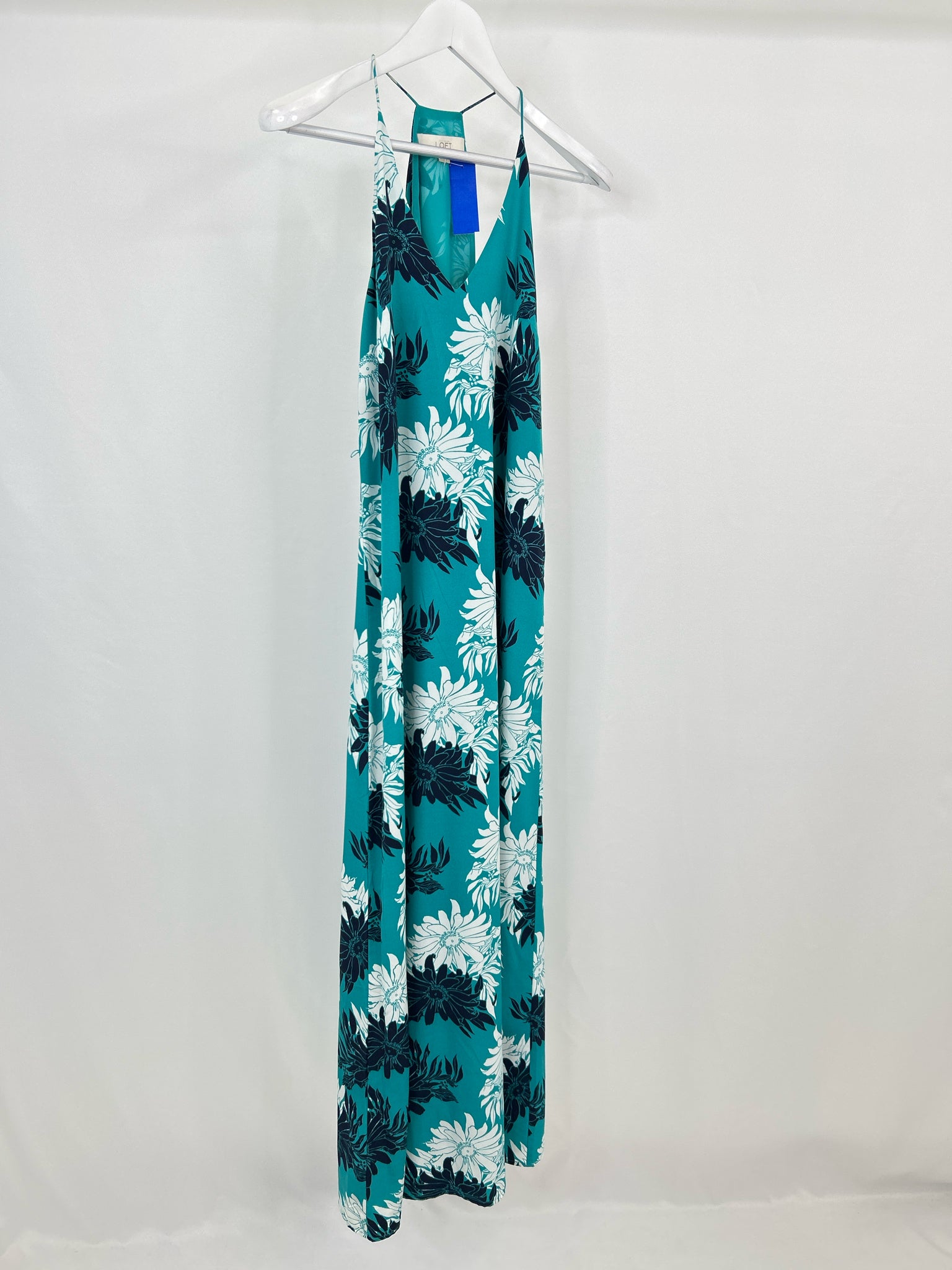 LOFT Size 2 turquoise print Women Dress