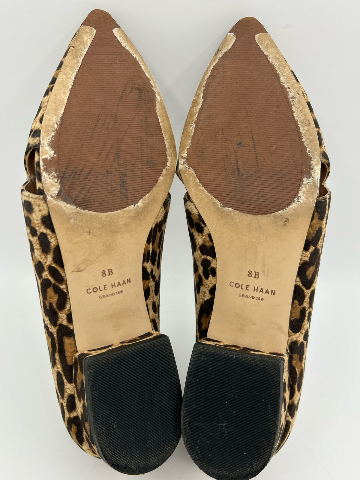 COLE HAAN Size 8B Animal Print Women Flats