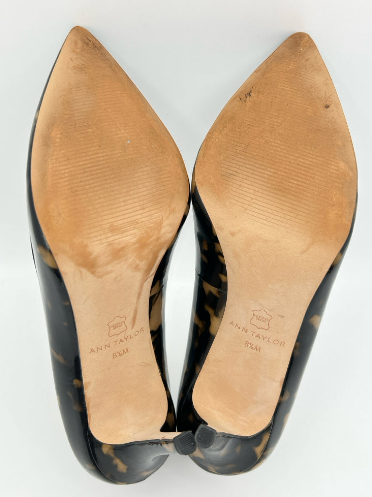 ANN TAYLOR Size 8.5M Brown and Black Women's Pumps