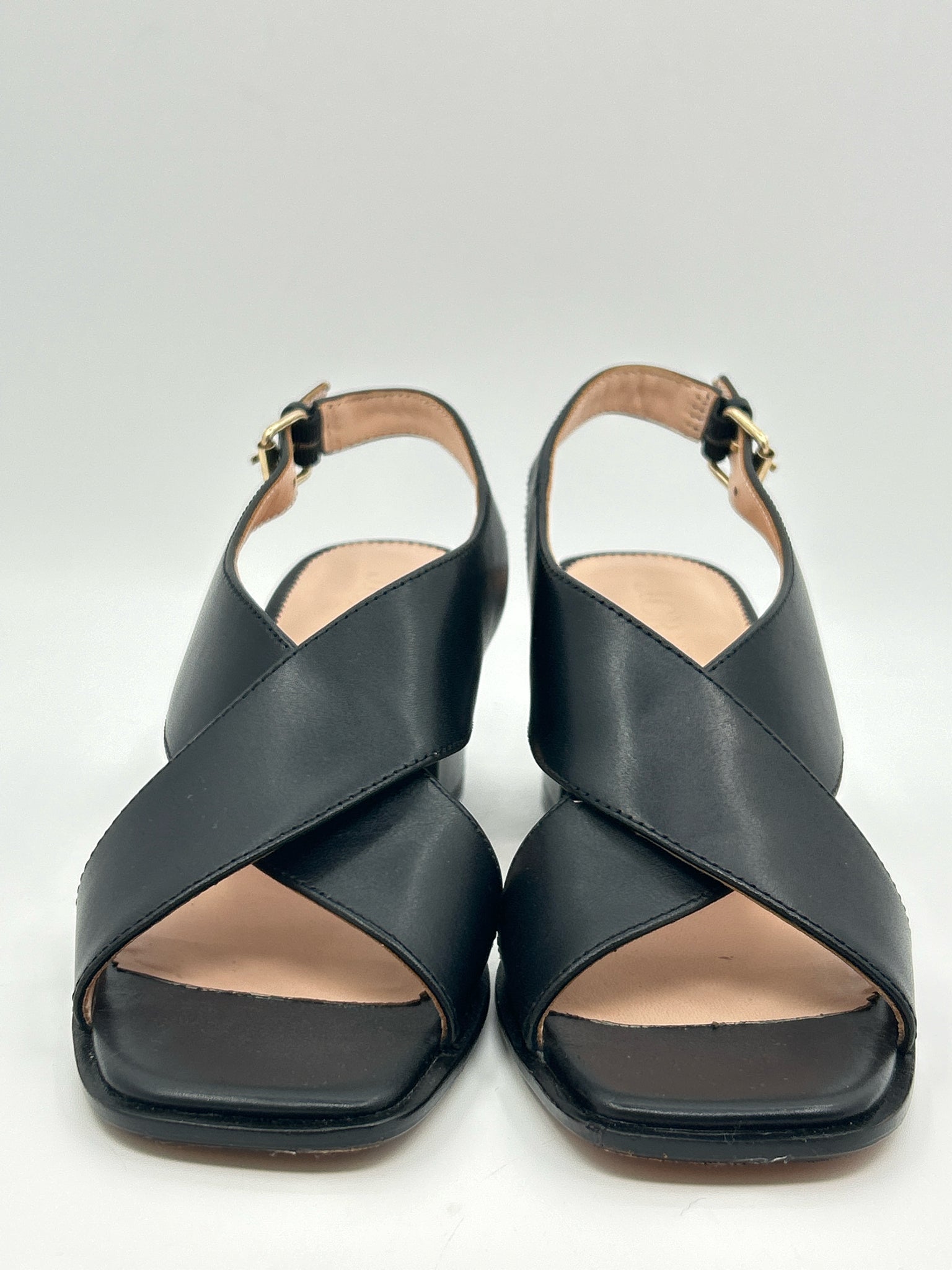 J.CREW Size 6.5 Black Women Sandal