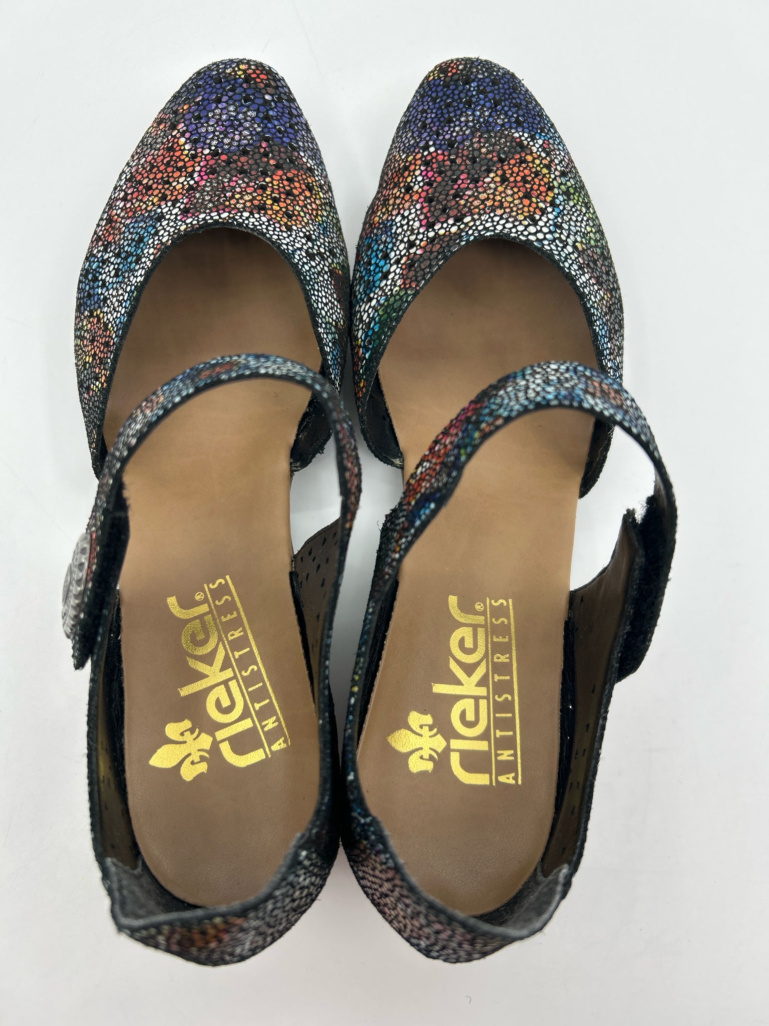 RIEKER Size 9 Multi-Color Women Shoes