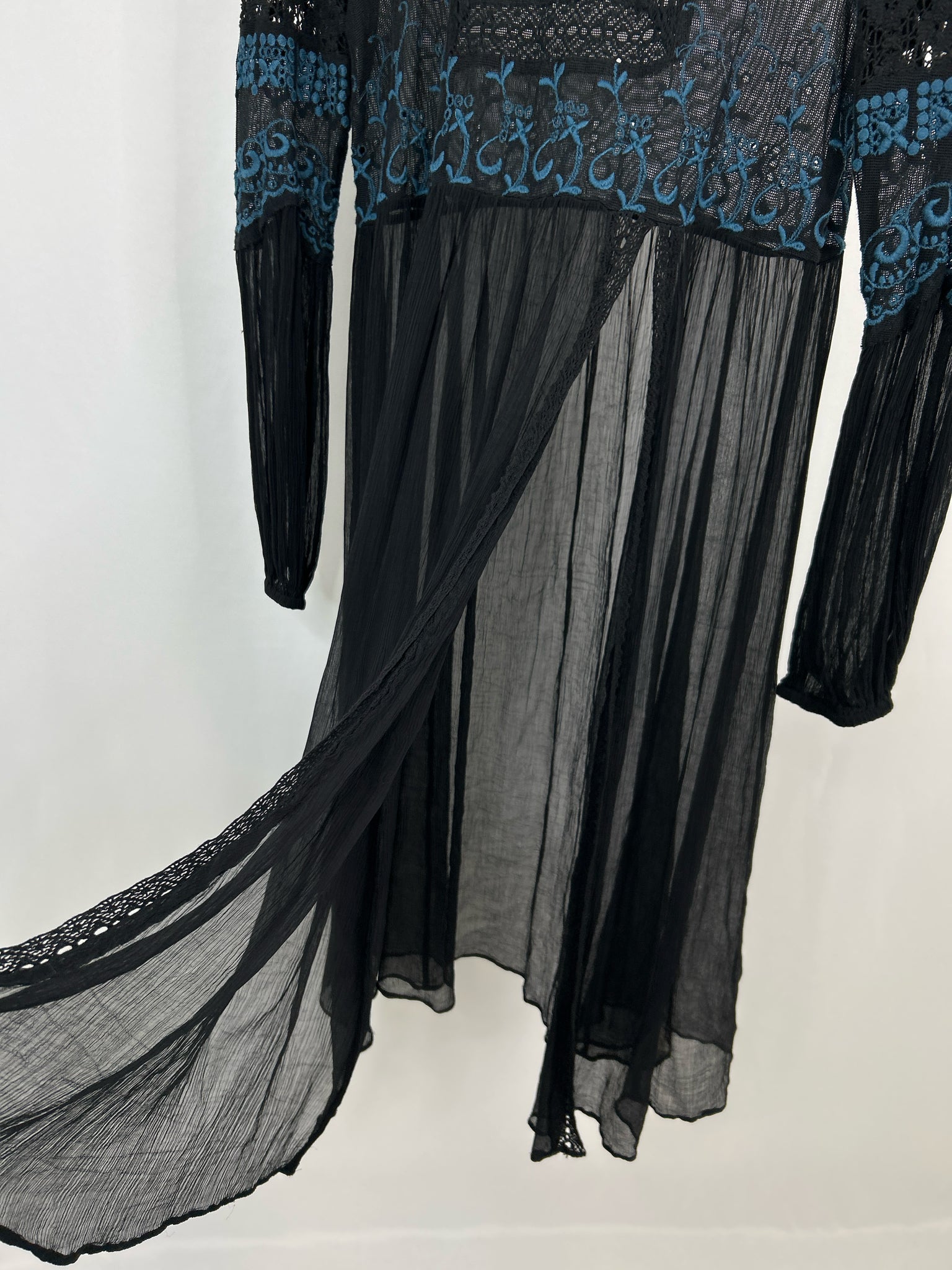 FREE PEOPLE Size M Black Women Tunic
