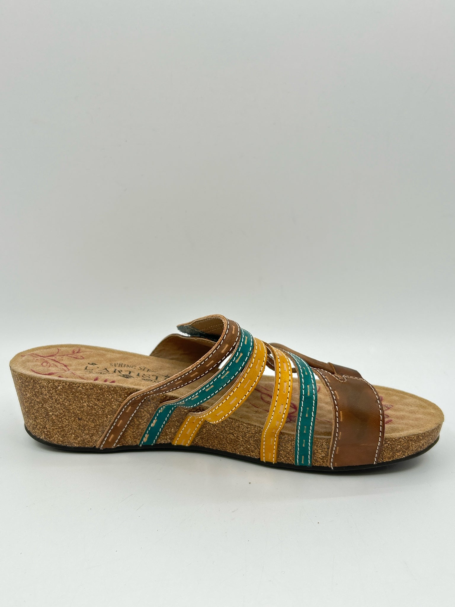 L'ARTISTE Size 40/9.5 Multi-Color Women Sandal