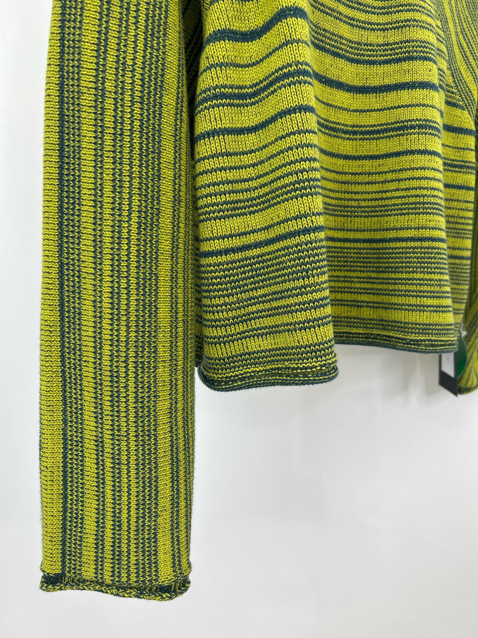 OLIVIA BY HABITAT CLOTHES Size S Green and Blue Women Sweater NWT