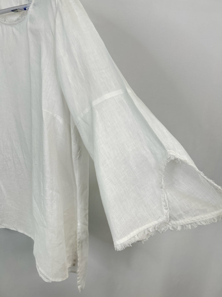 J JILL Size 2X White Women's Tunic