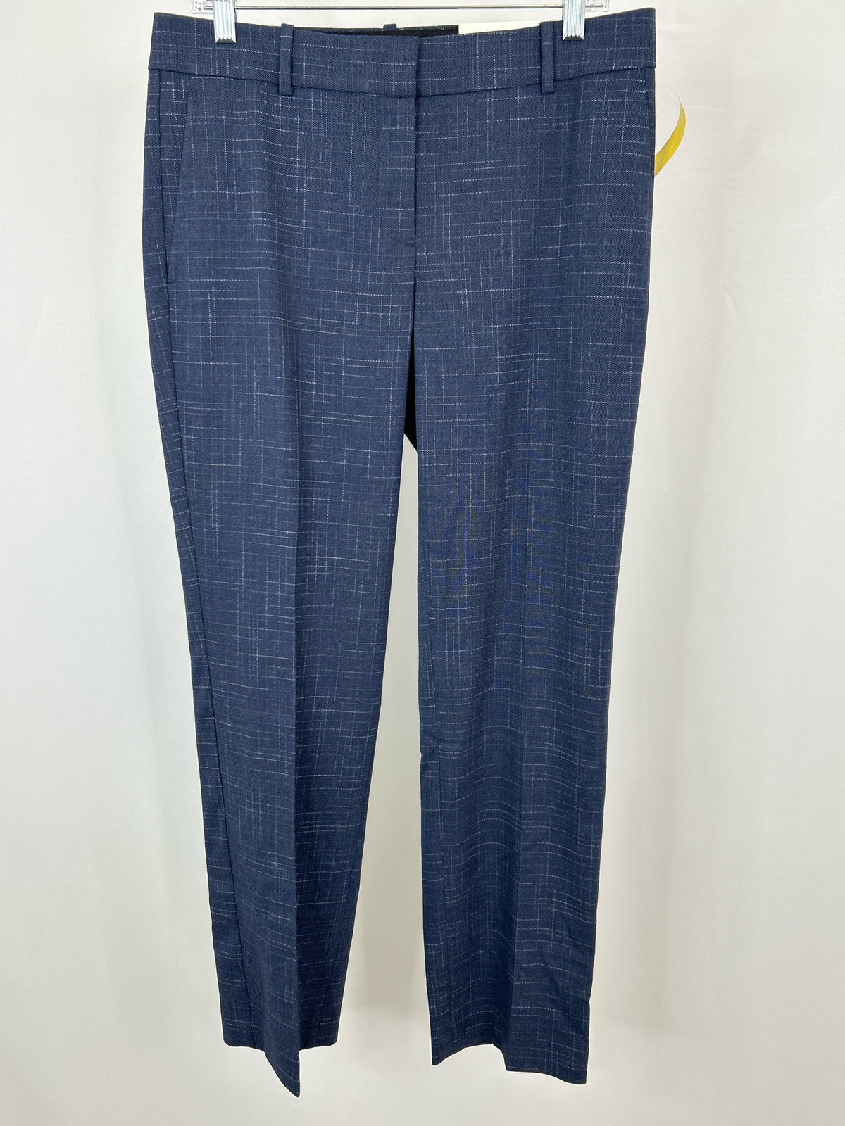 ANN TAYLOR NWT Size 8 Navy plaid Women Pants