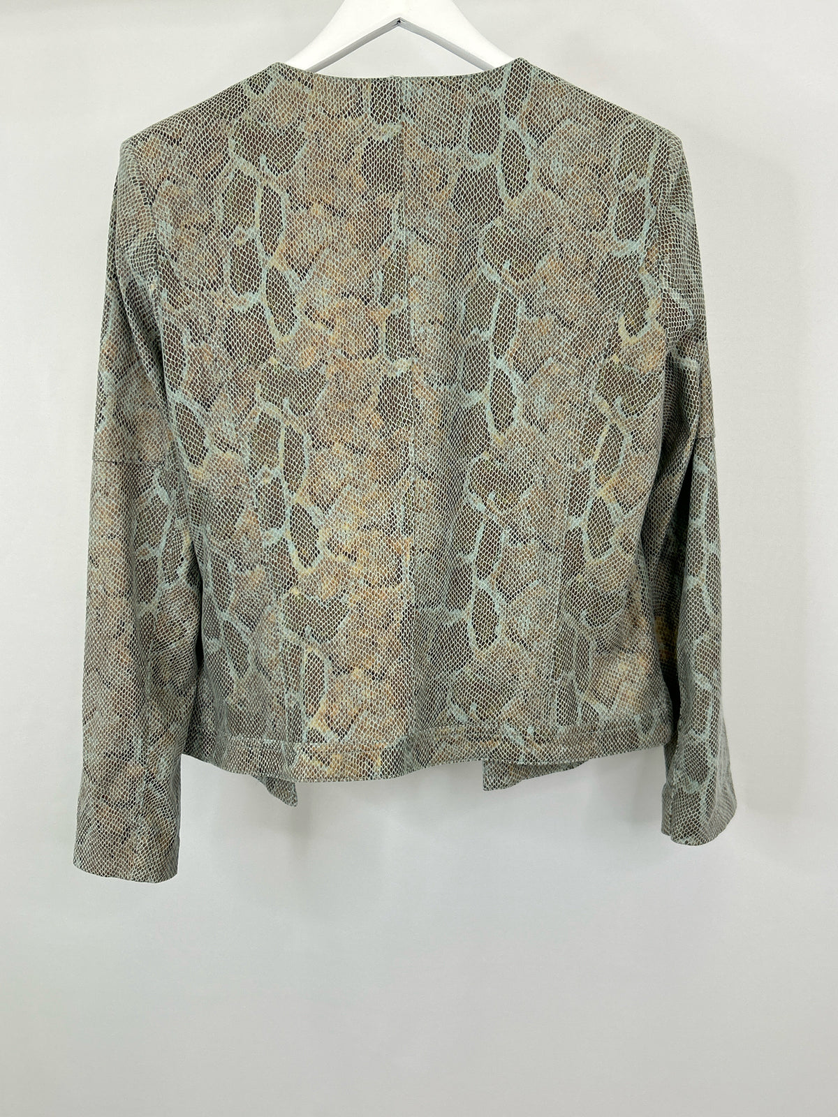 LENA GABRIELLE Size 12 Green & Brown Women Jacket NWOT
